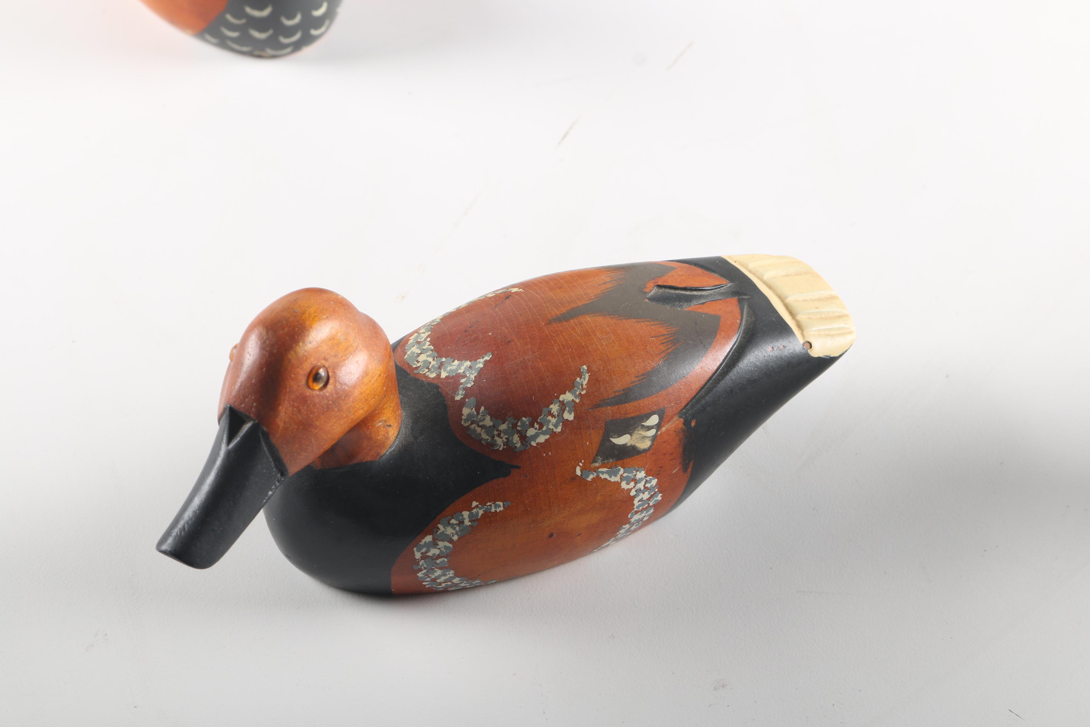 Grouping of Five Duck Decoys