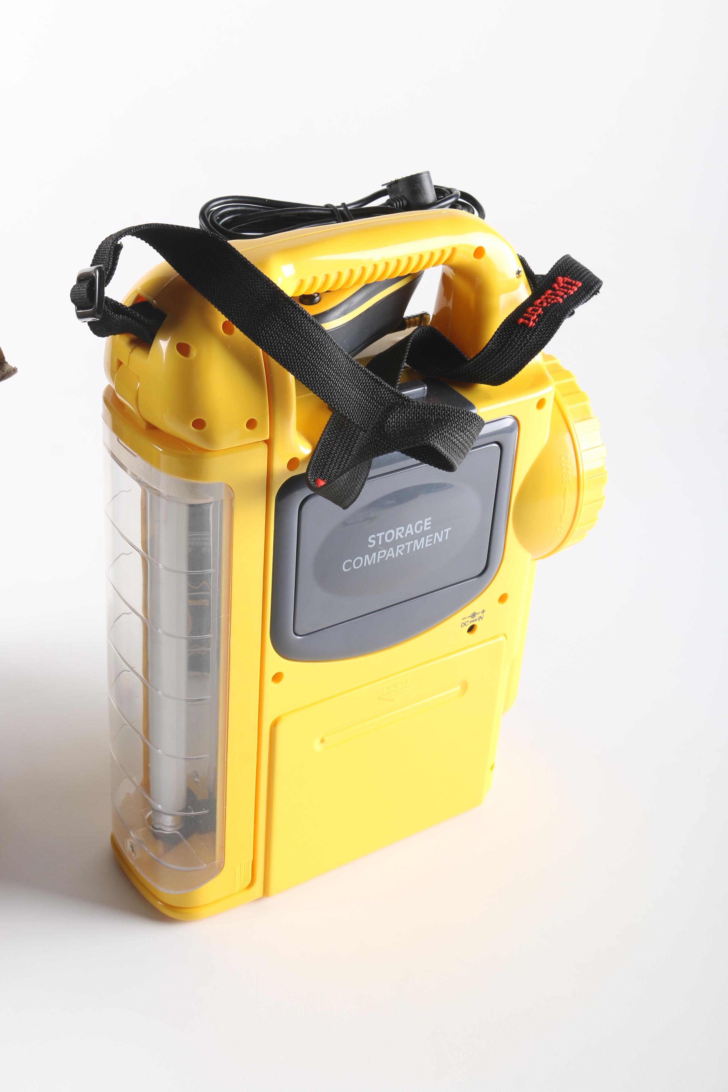 "Wilson" Emergency Radio Flashlight Siren Lantern and Earthmate GPS