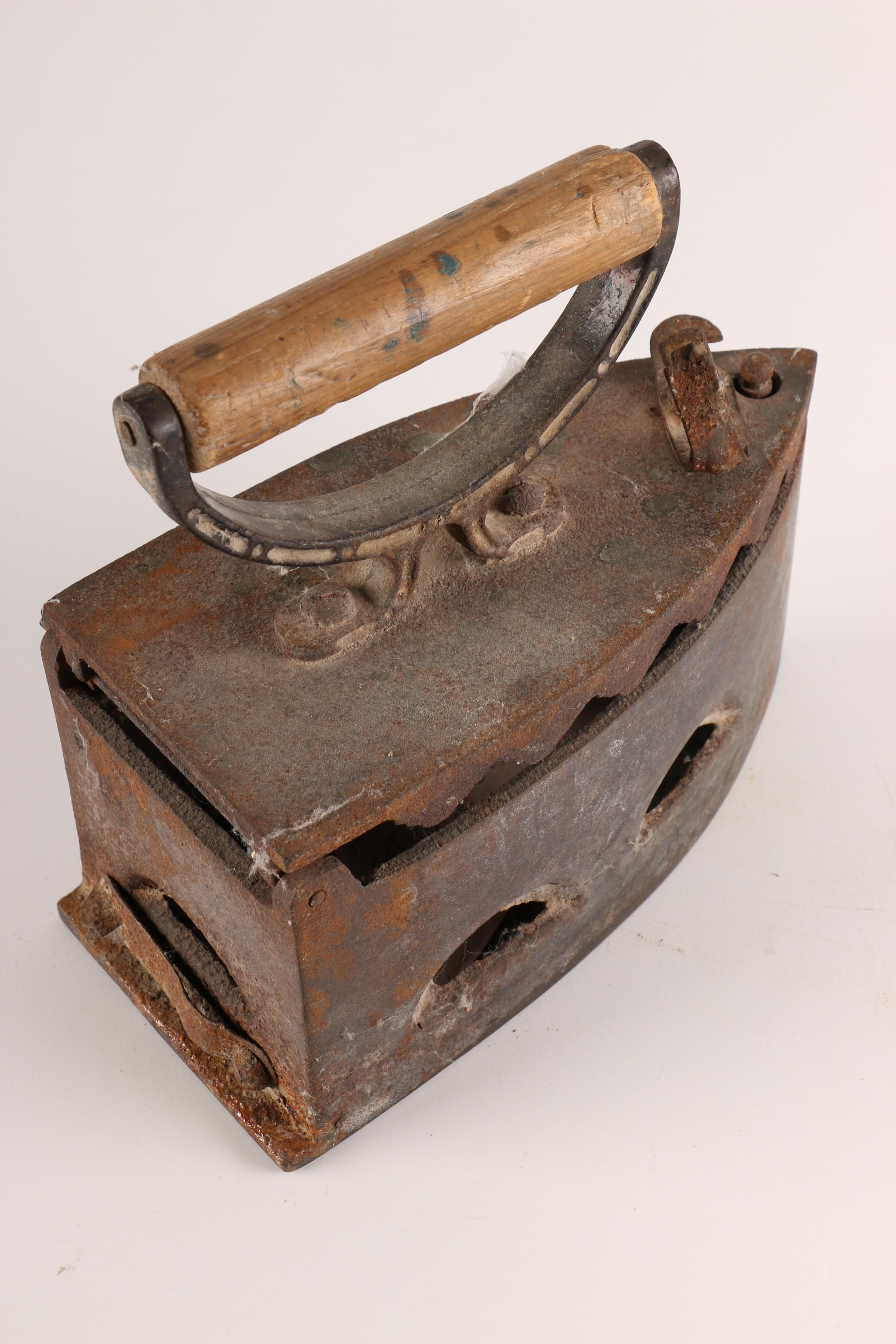 Three Vintage Clothes Irons