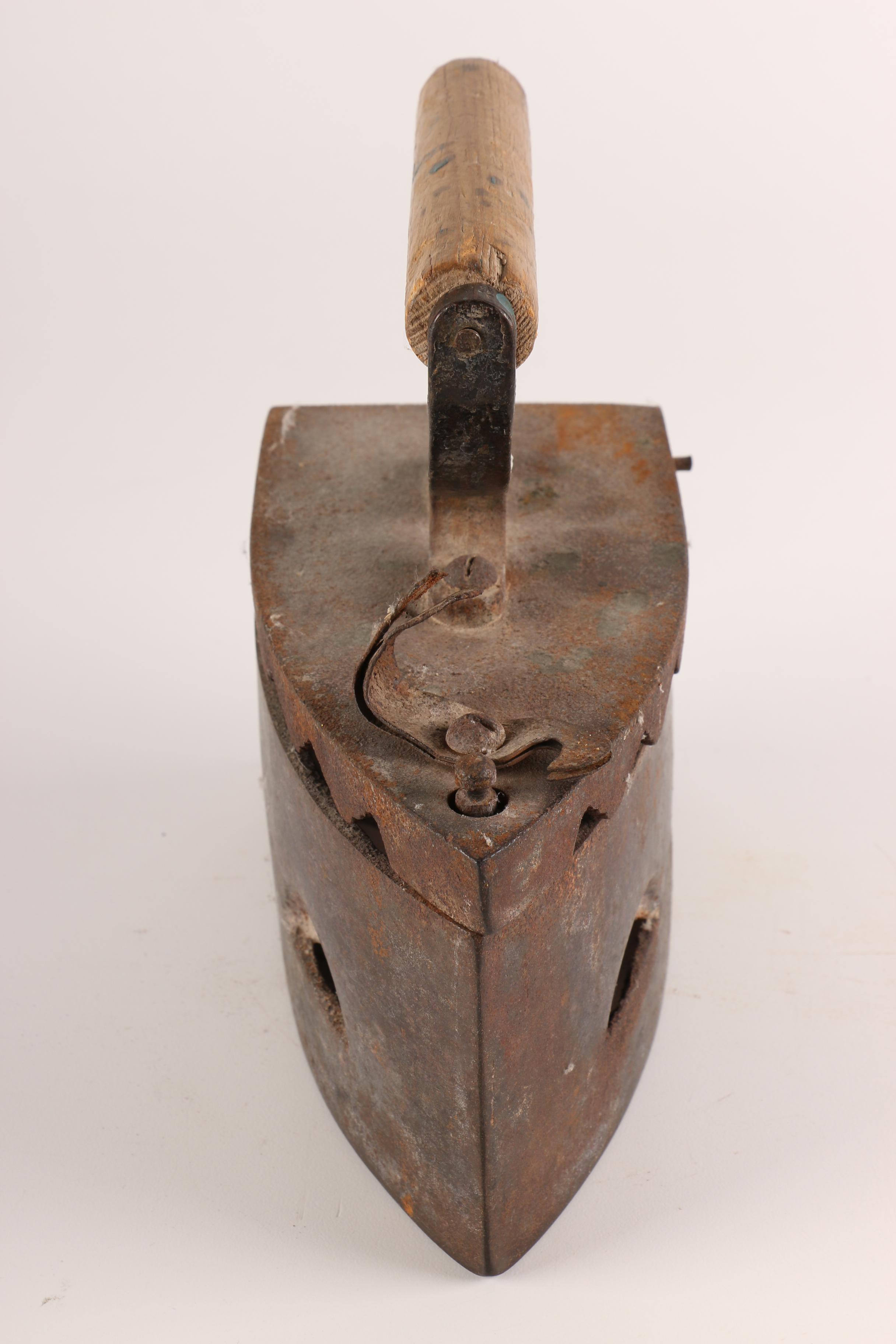 Three Vintage Clothes Irons