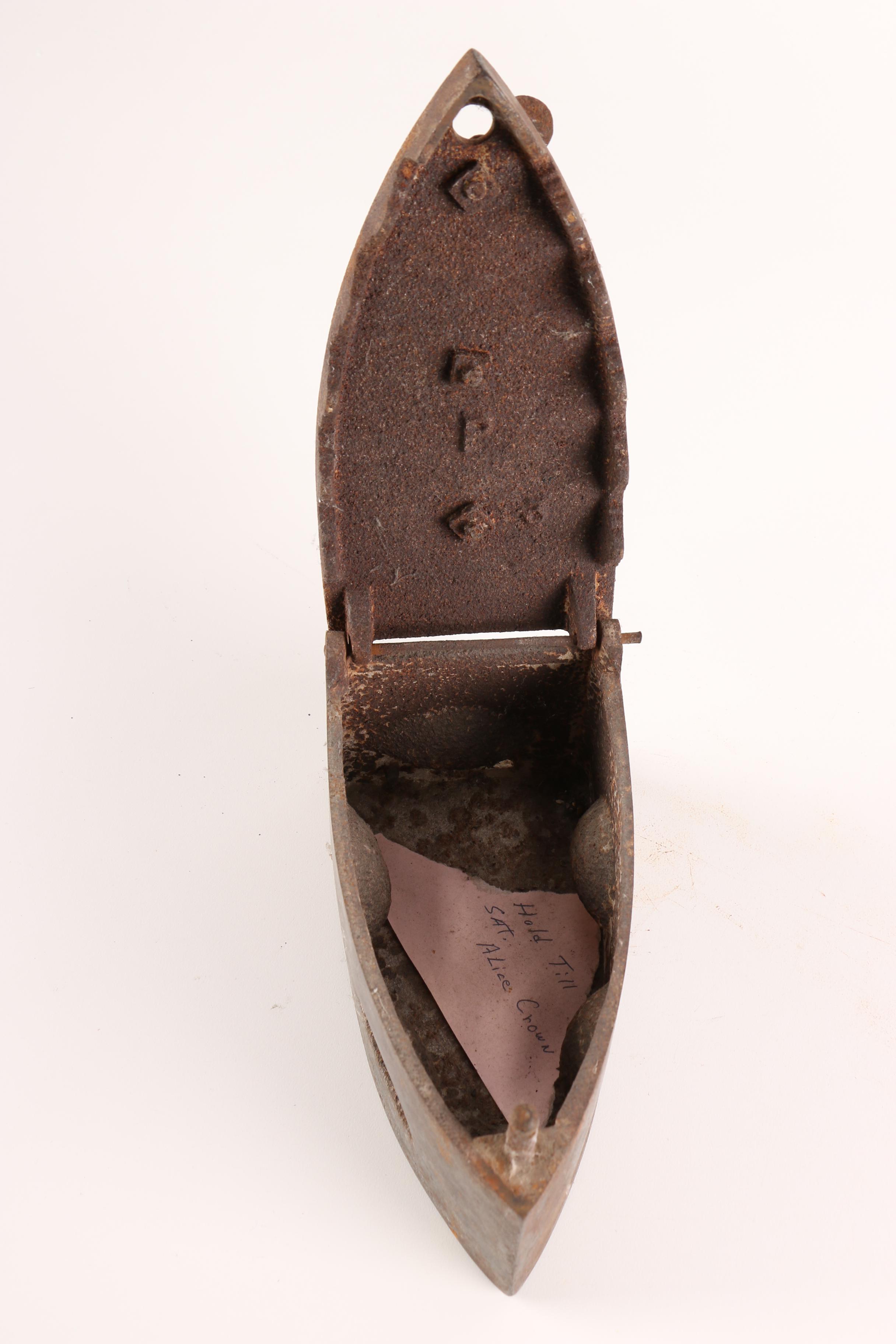 Three Vintage Clothes Irons