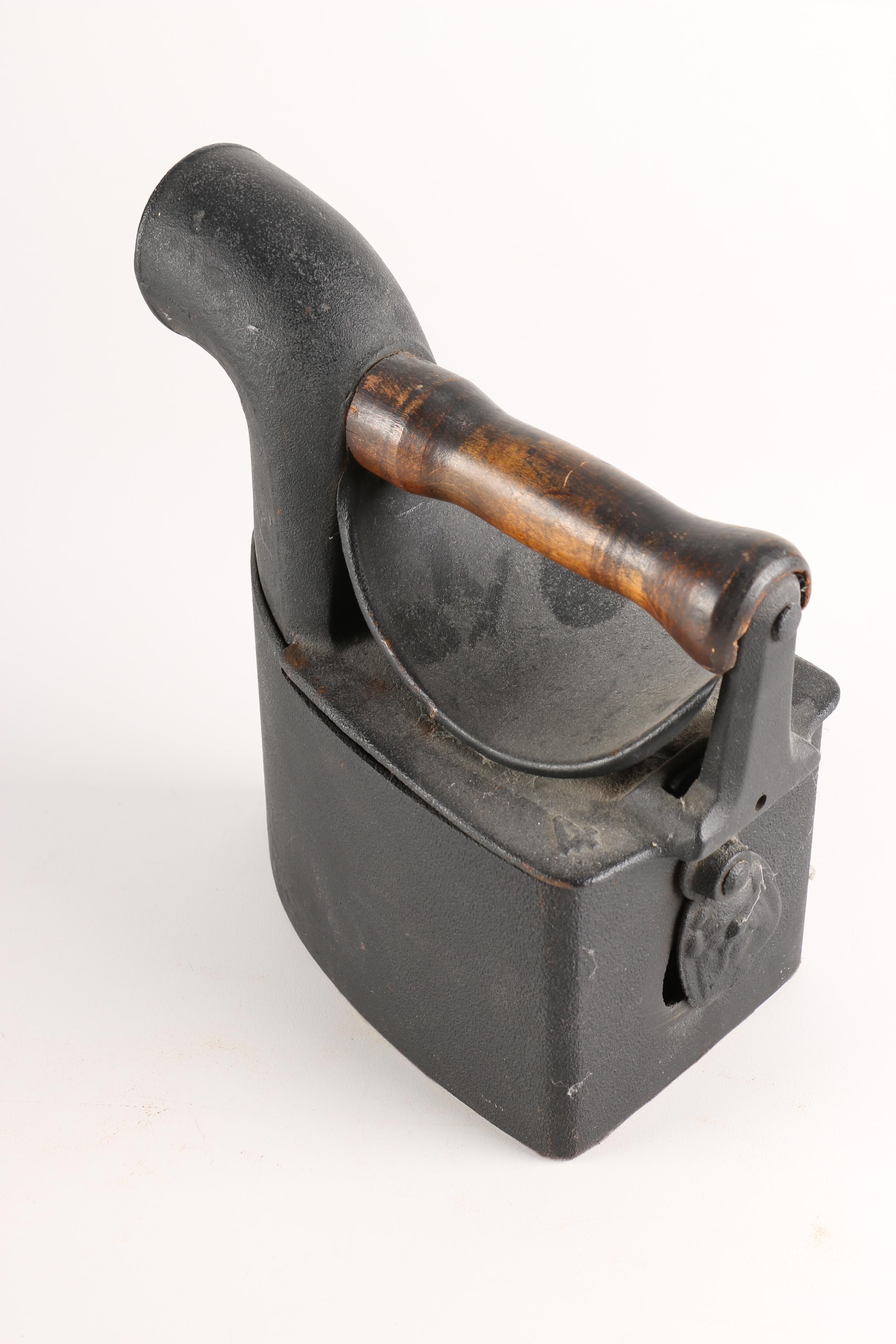 Three Vintage Clothes Irons