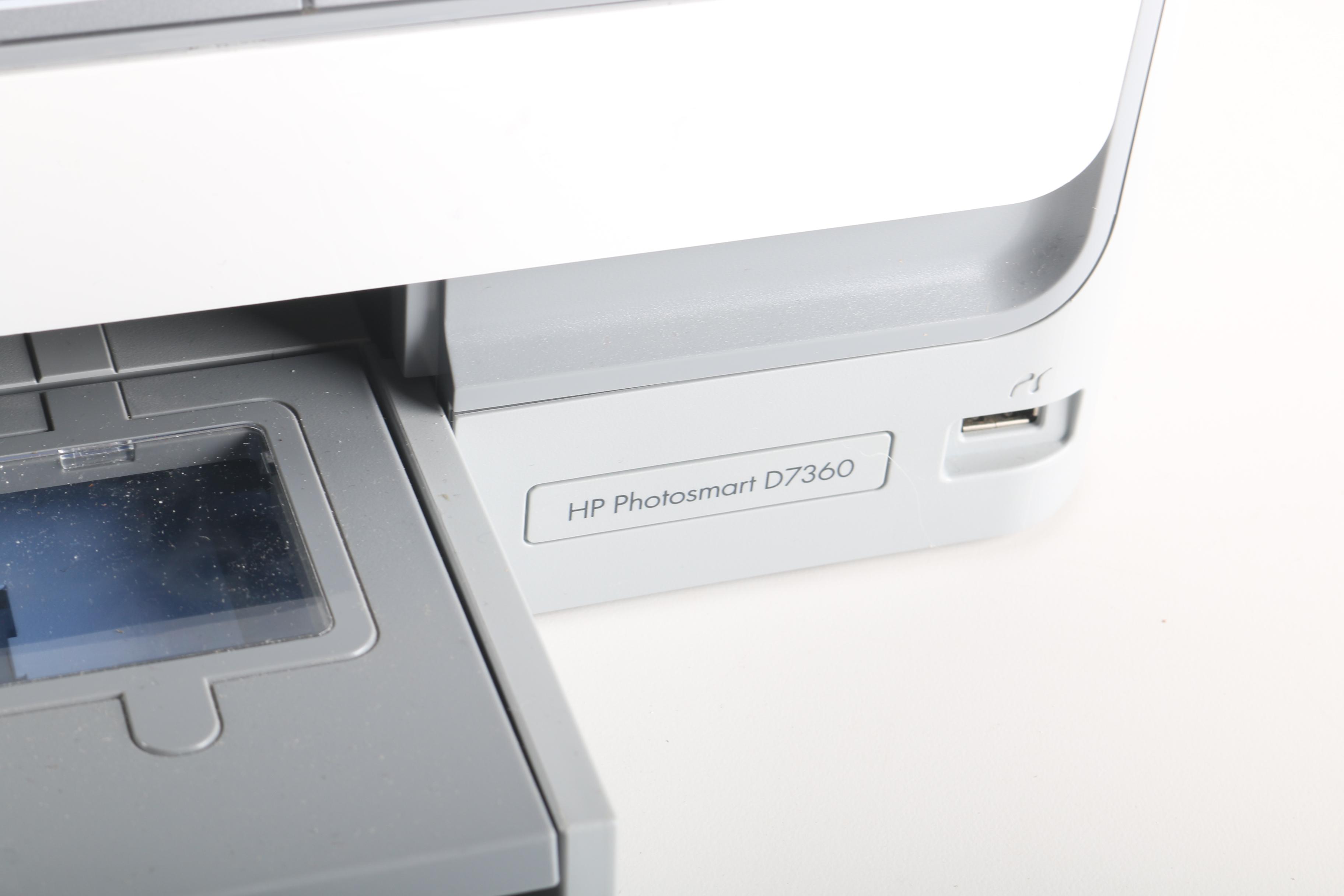 HP Photosmart D7360 Desk Printer