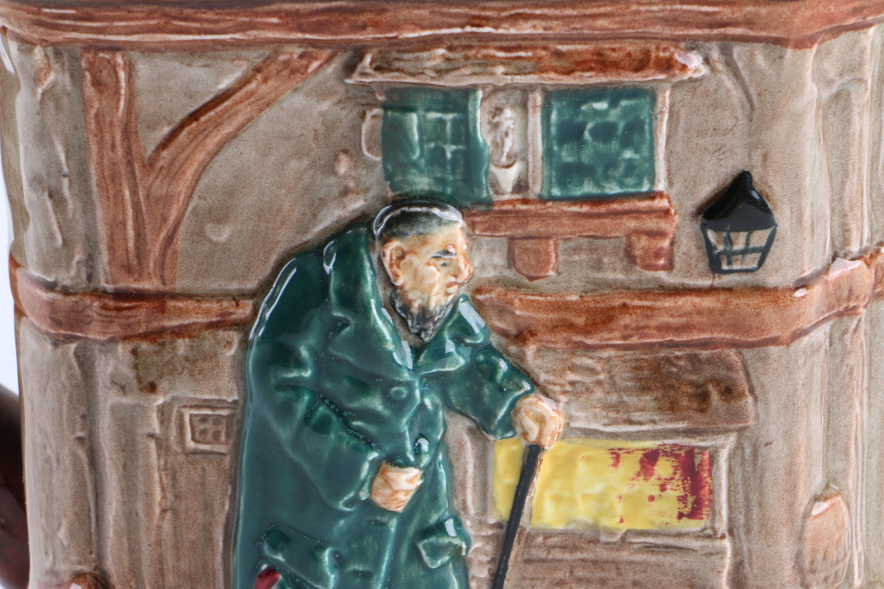 Royal Doulton Vintage "Oliver Twist" Ceramic Pitcher