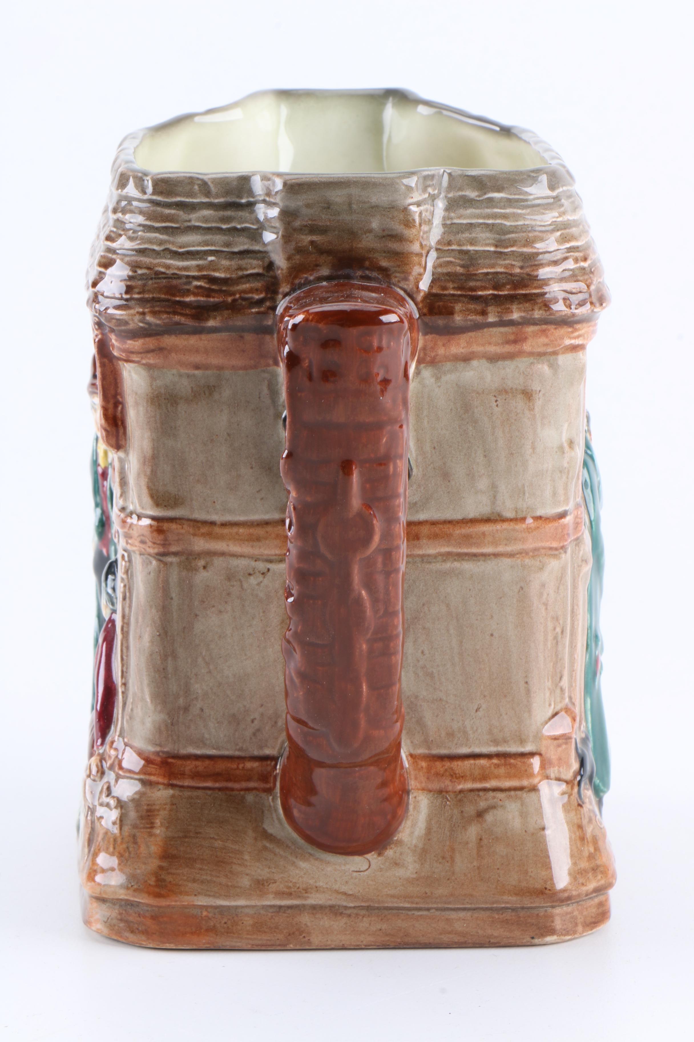 Royal Doulton Vintage "Oliver Twist" Ceramic Pitcher