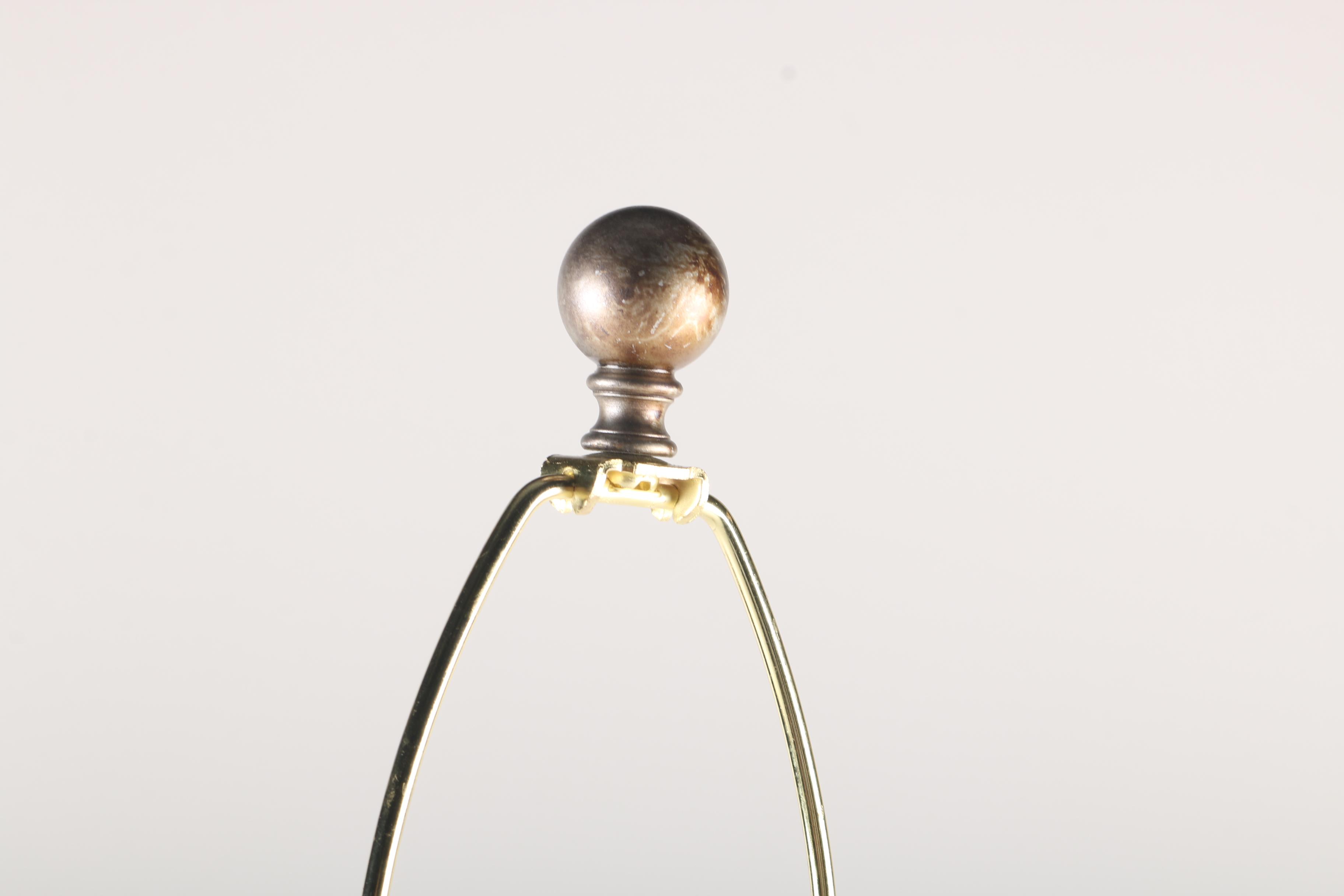 Ceramic Wicker Style Table Lamp