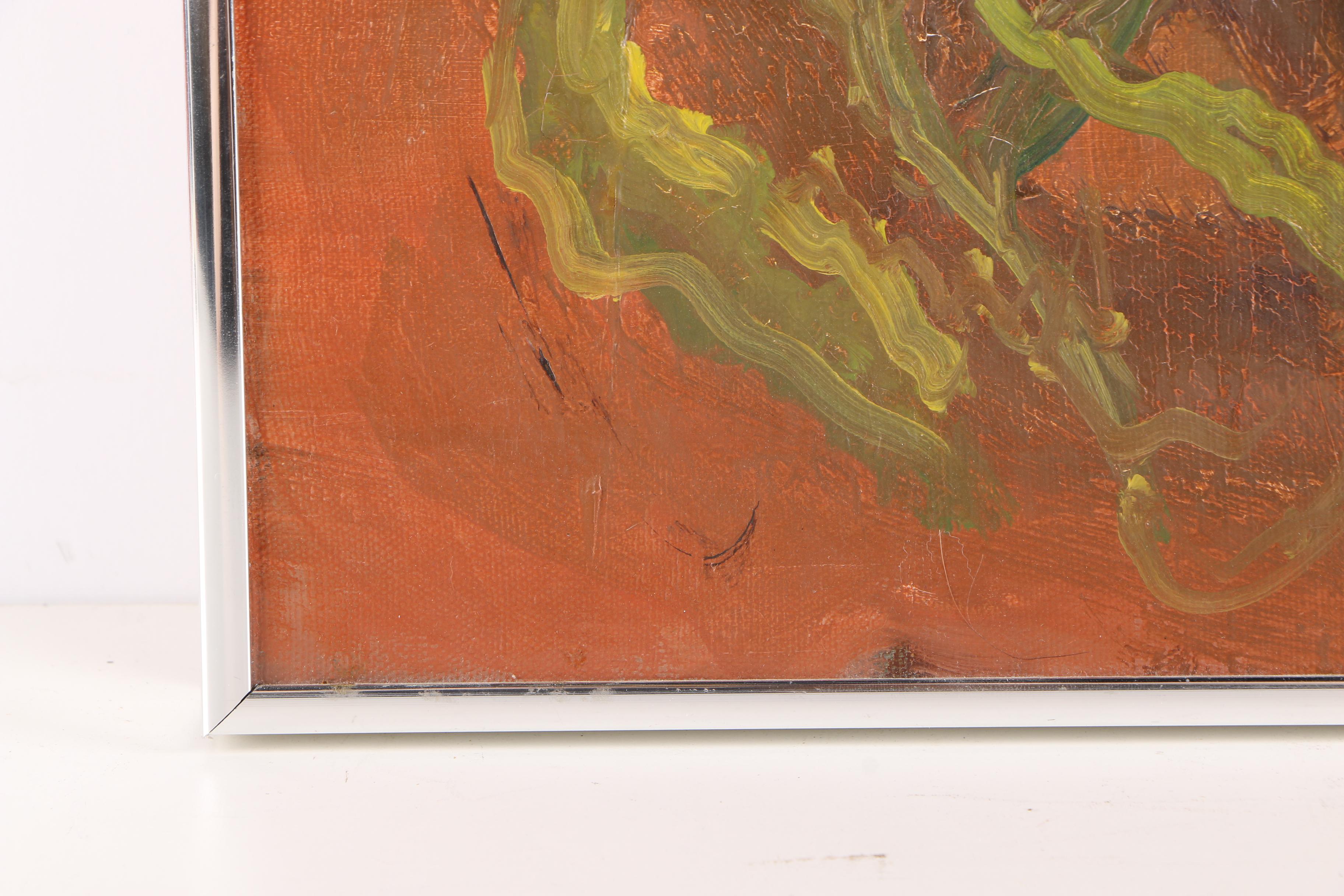 Bessie Killeen Oil Painting "Poppies #2"