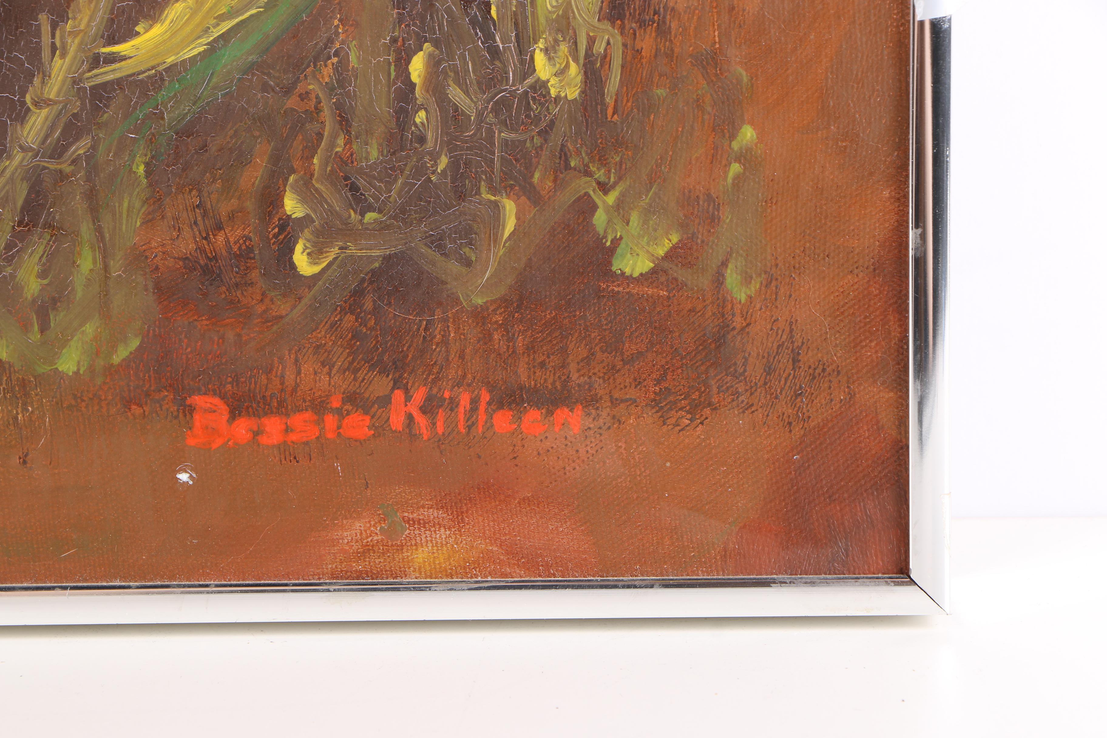 Bessie Killeen Oil Painting "Poppies #2"