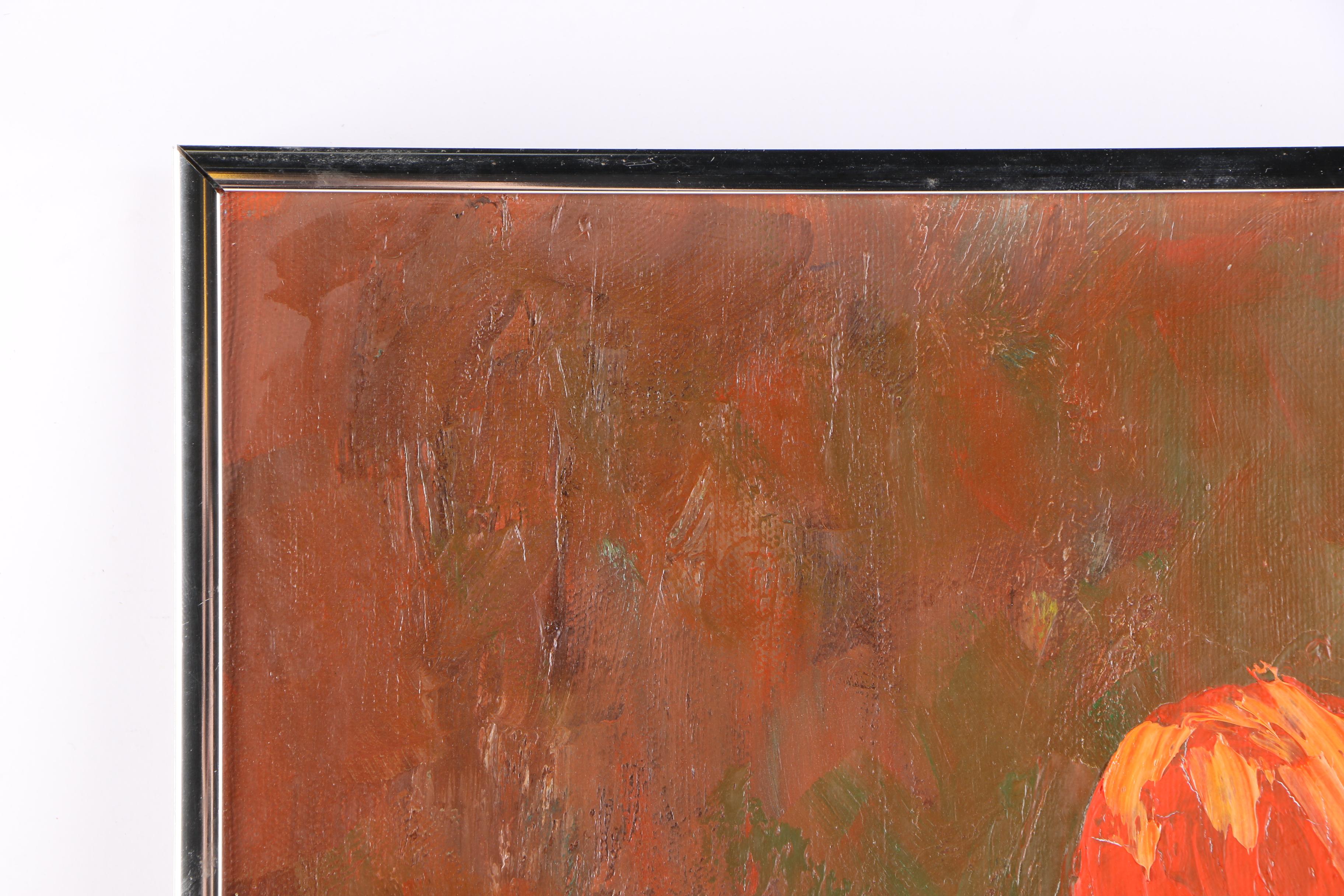 Bessie Killeen Oil Painting "Poppies #2"