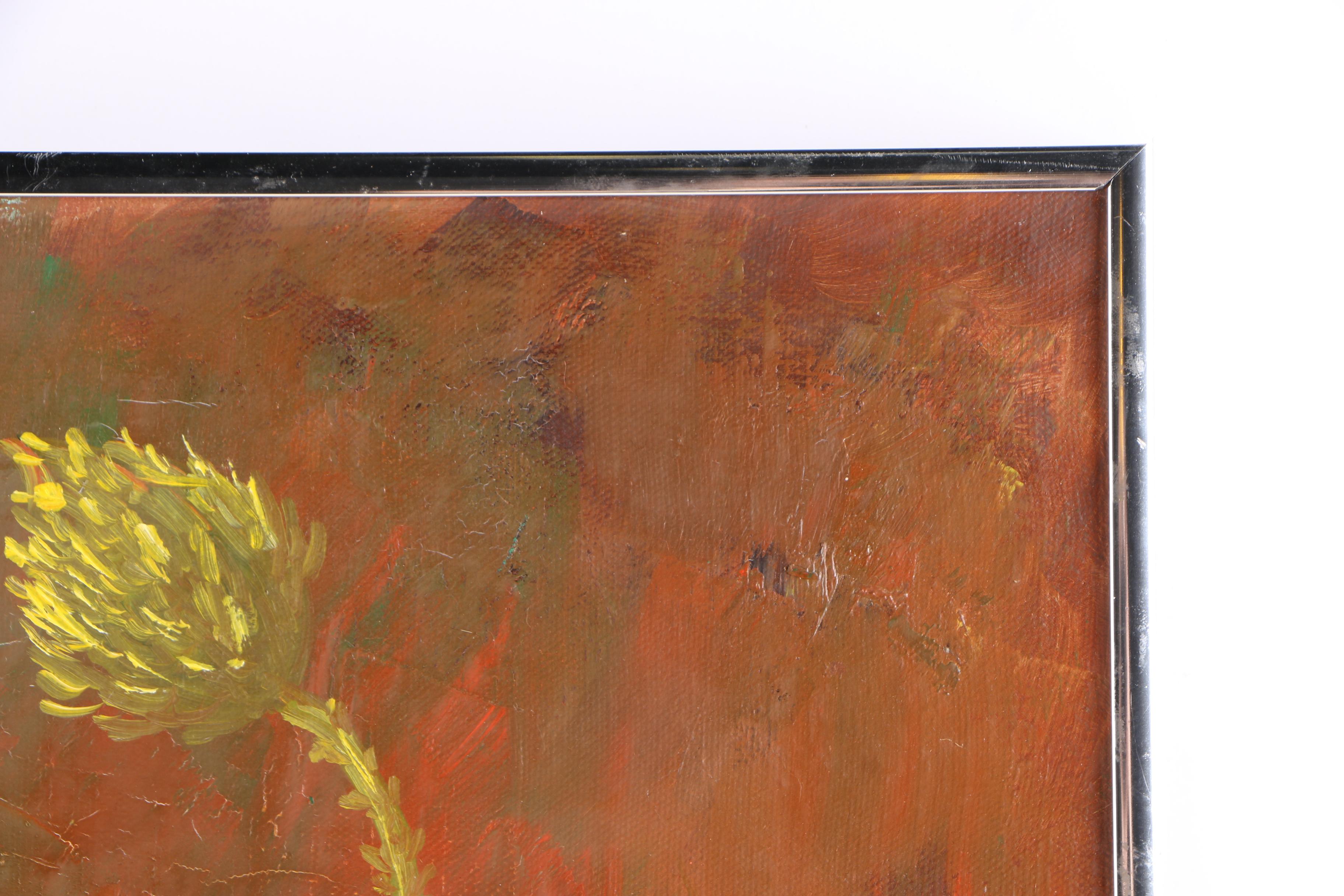 Bessie Killeen Oil Painting "Poppies #2"