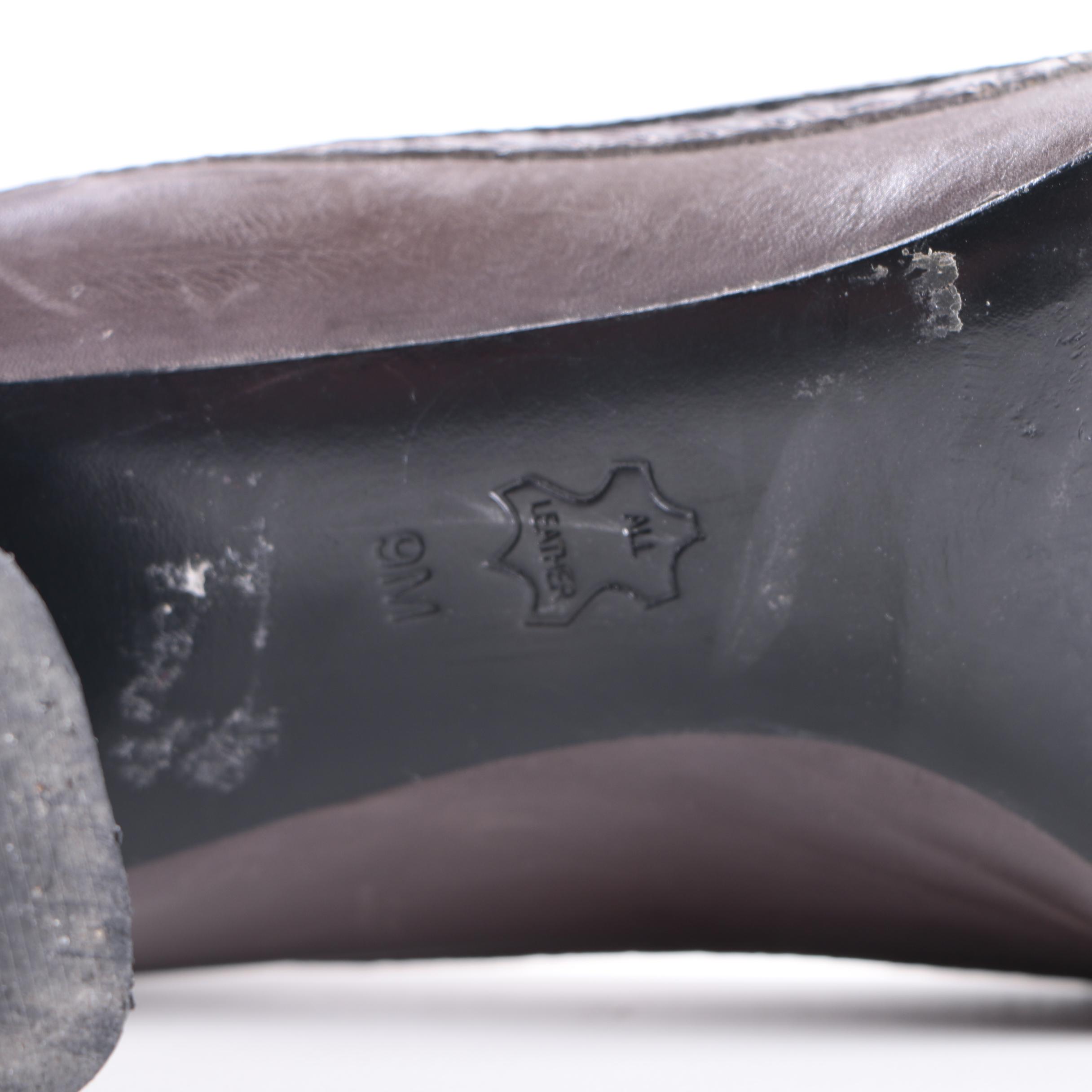 Tory Burch Leather Sandals and Snakeskin on Leather Heels