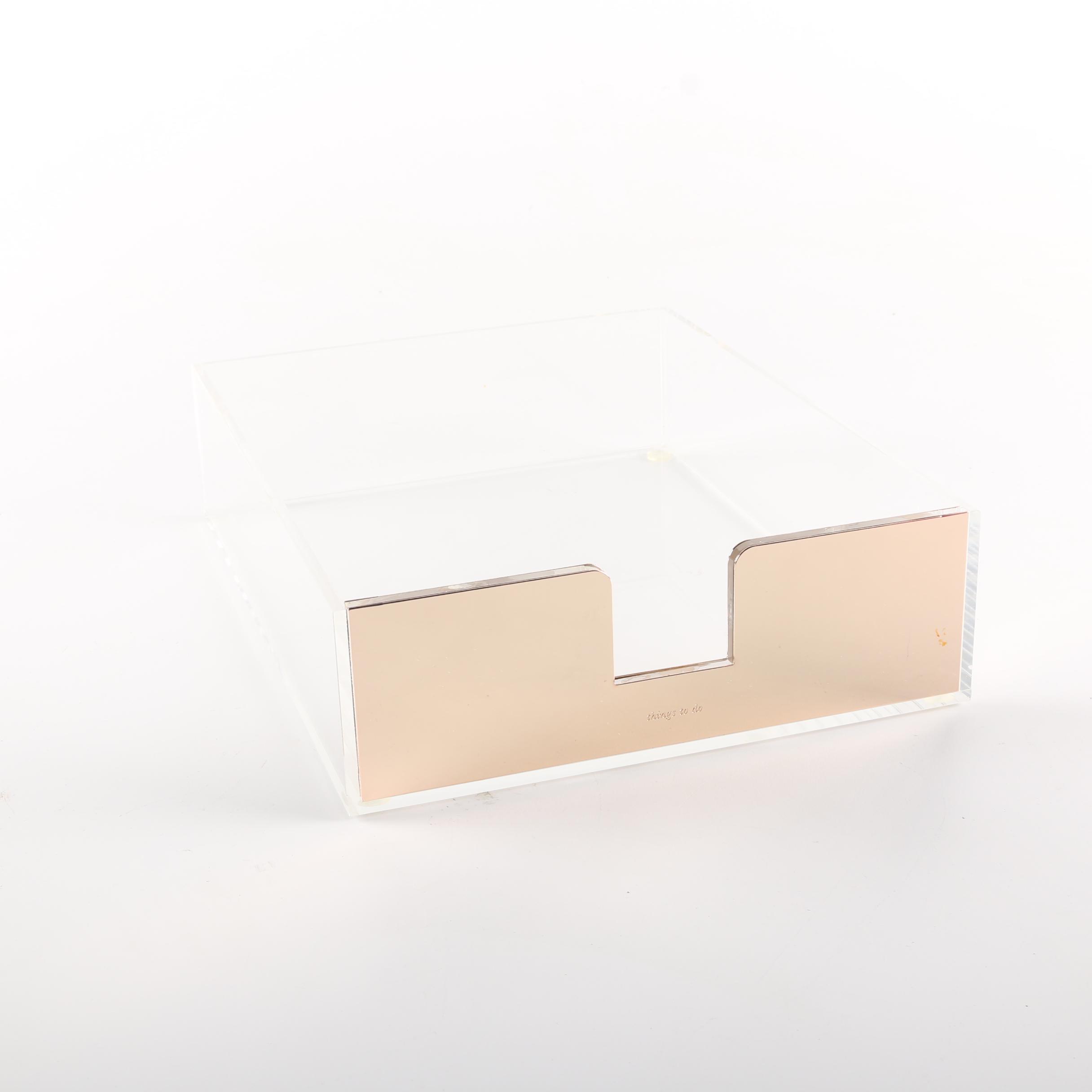 Kate Spade Acrylic File Box