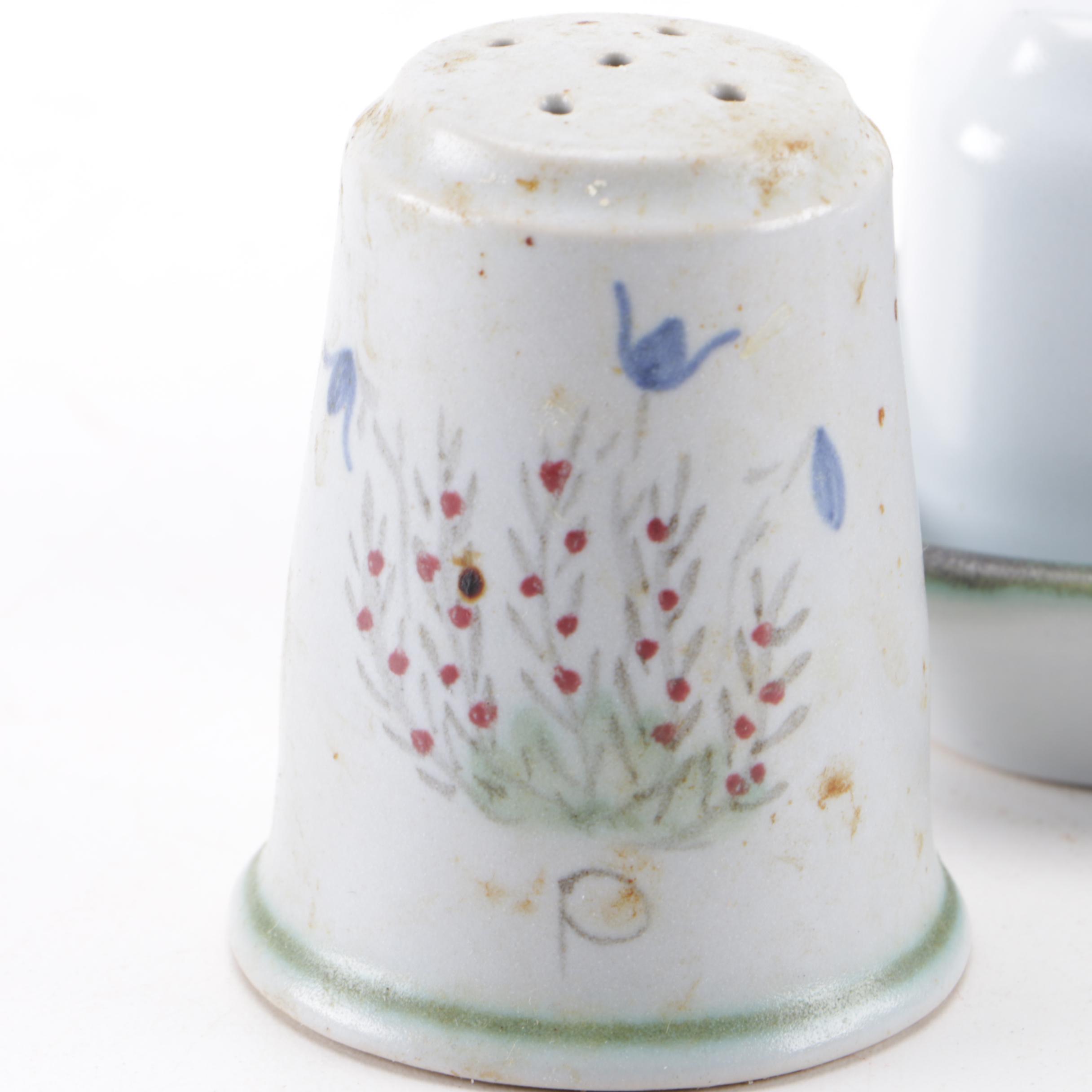 Scottish Stoneware "Thistleware" Tableware Set by Buchan