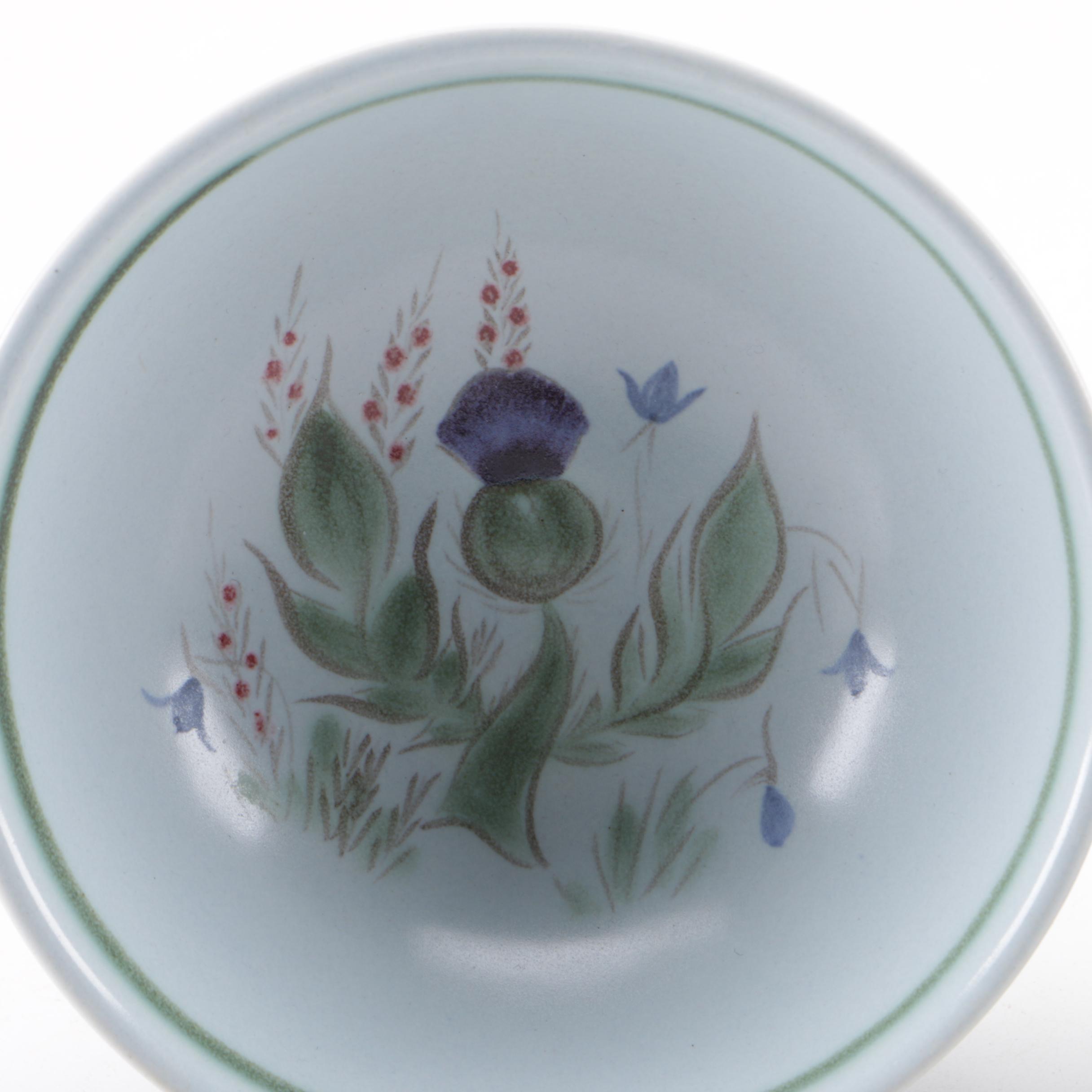 Scottish Stoneware "Thistleware" Tableware Set by Buchan