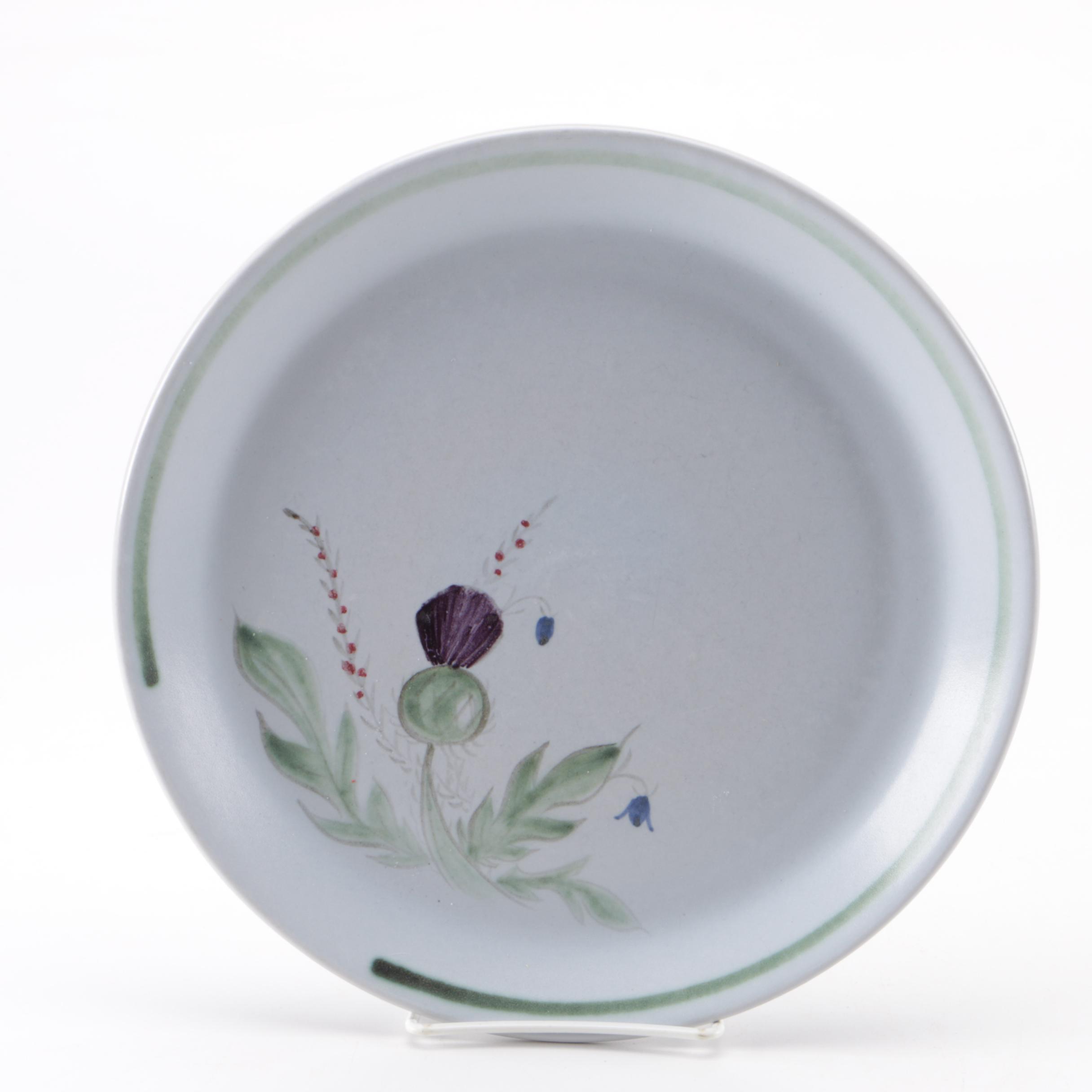 Scottish Stoneware "Thistleware" Tableware Set by Buchan