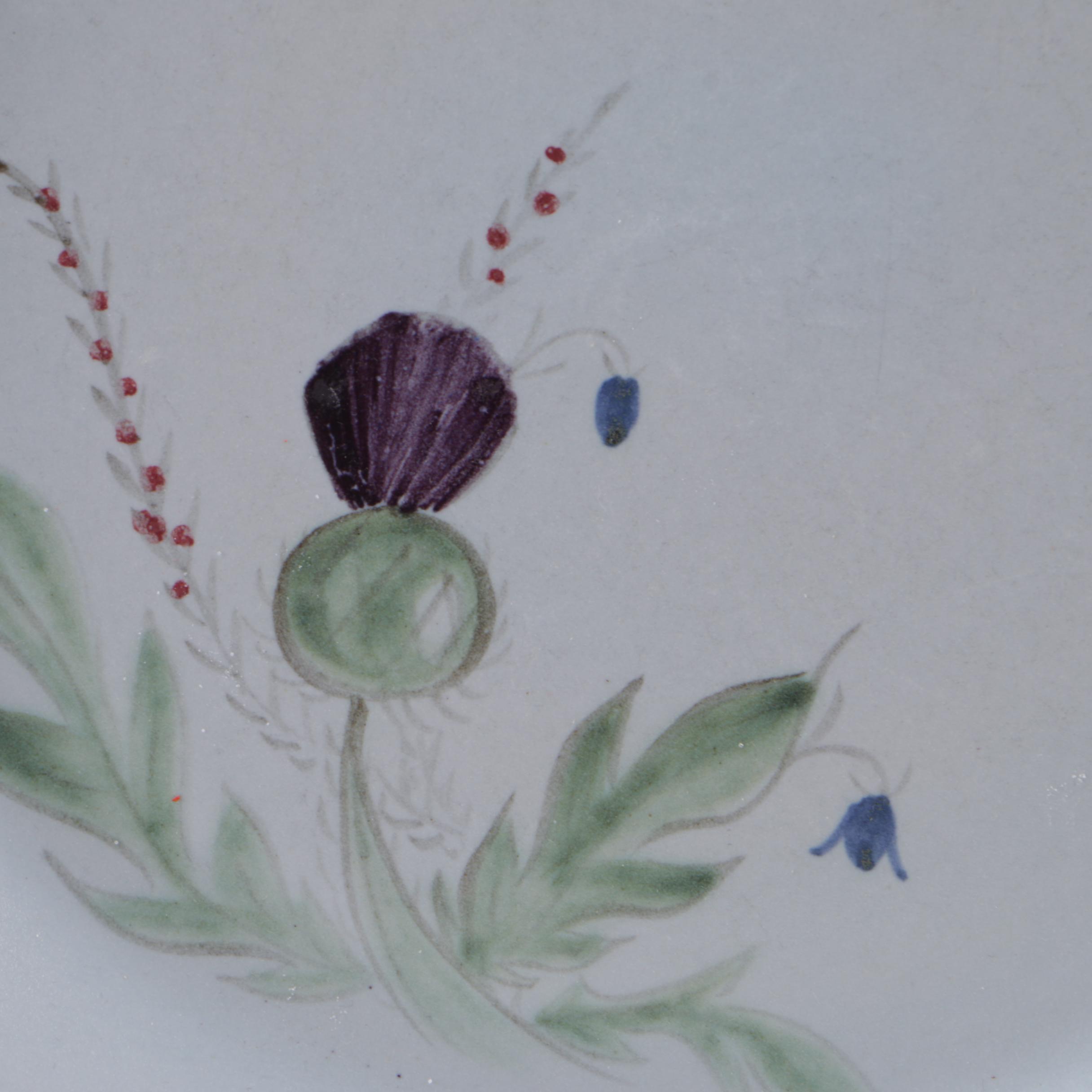 Scottish Stoneware "Thistleware" Tableware Set by Buchan