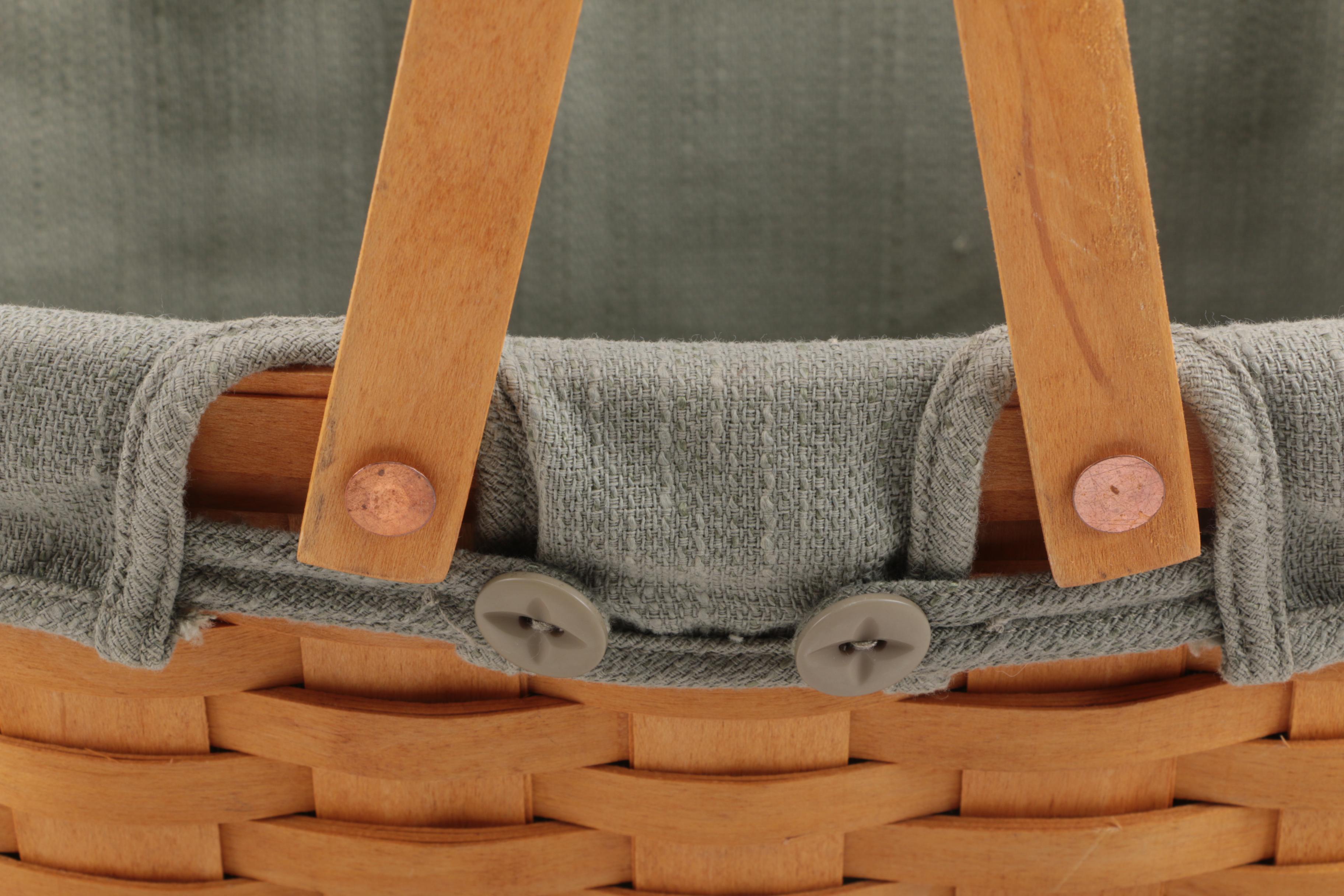 Assorted Wicker Baskets Including Longaberger
