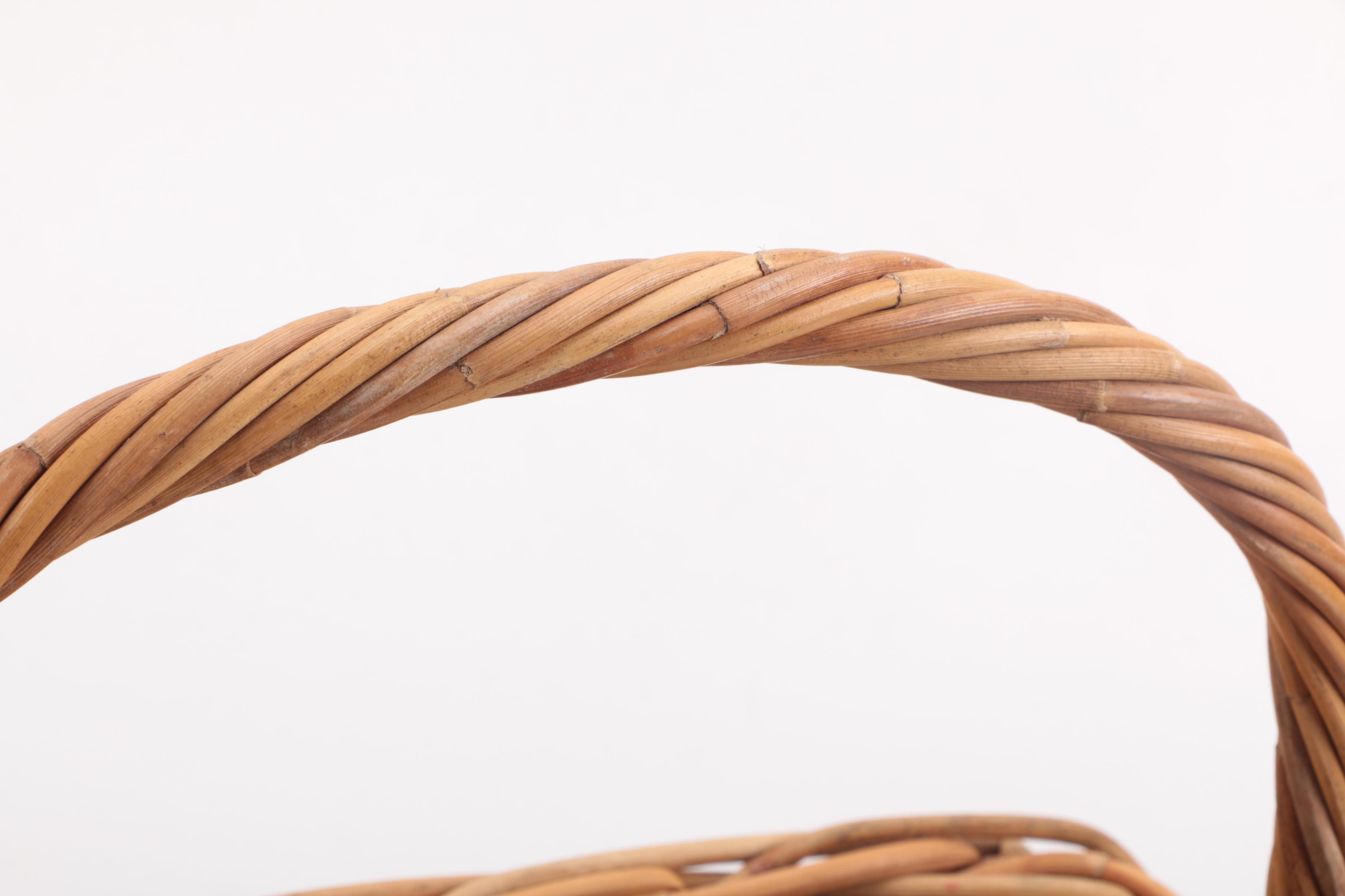 Assorted Wicker Baskets Including Longaberger