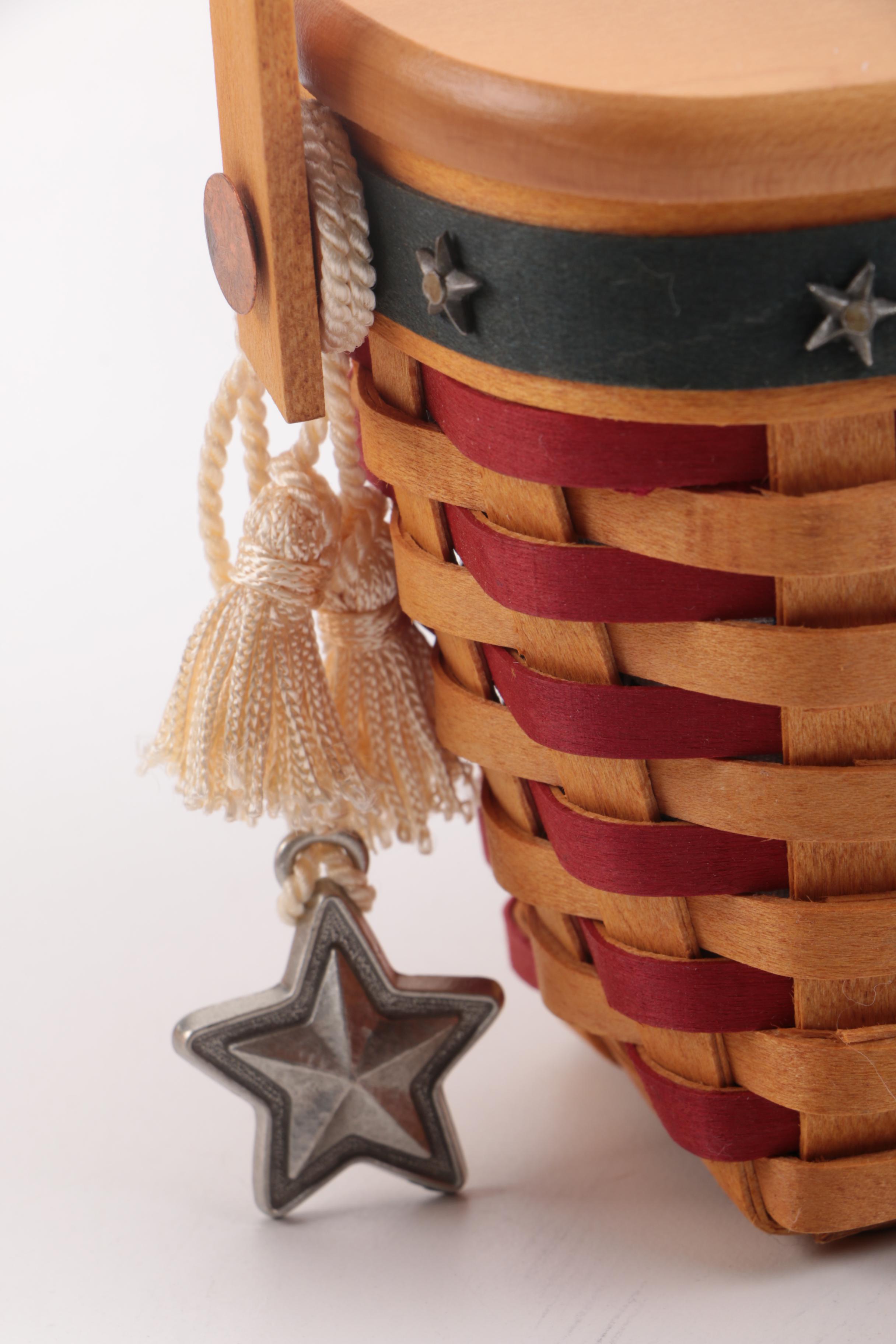 Assorted Wicker Baskets Including Longaberger