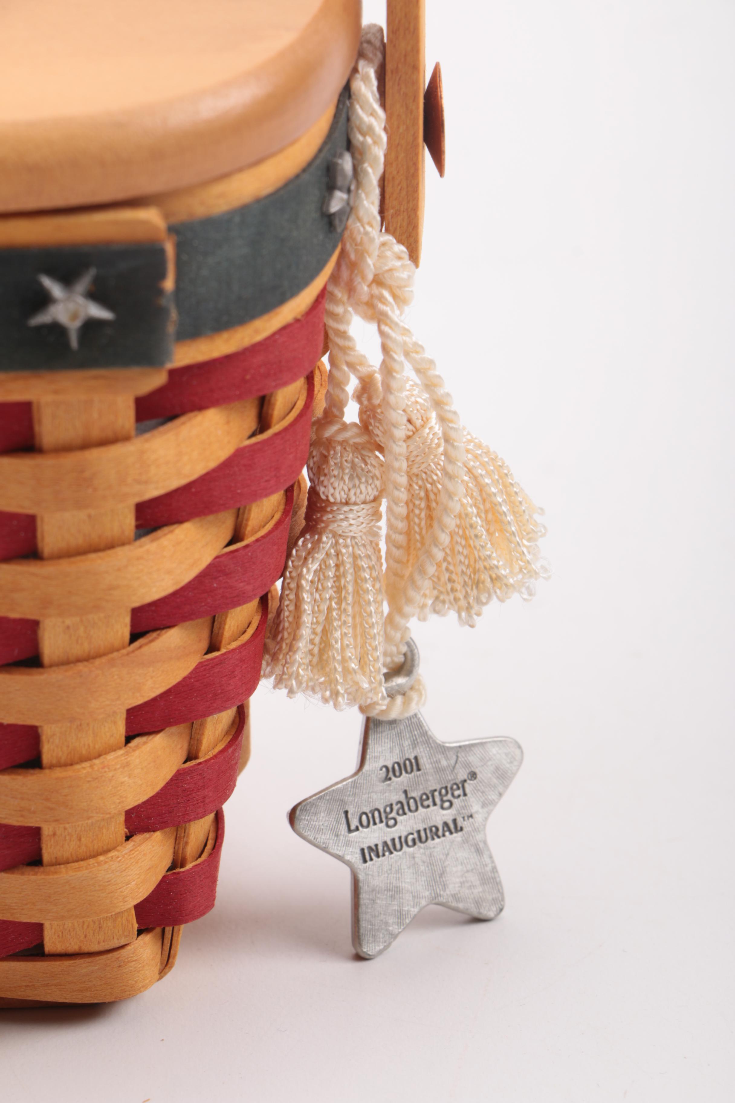 Assorted Wicker Baskets Including Longaberger