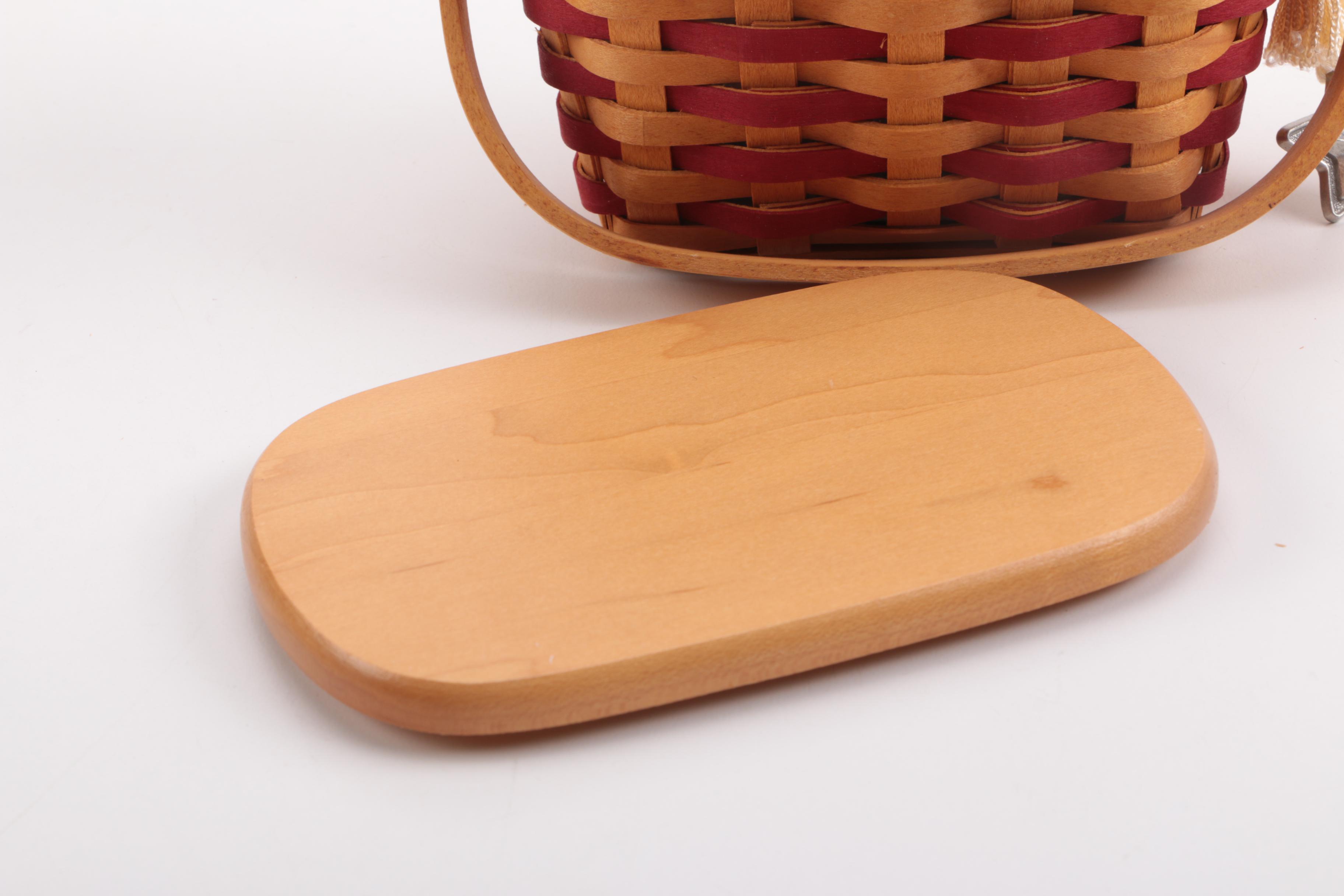 Assorted Wicker Baskets Including Longaberger