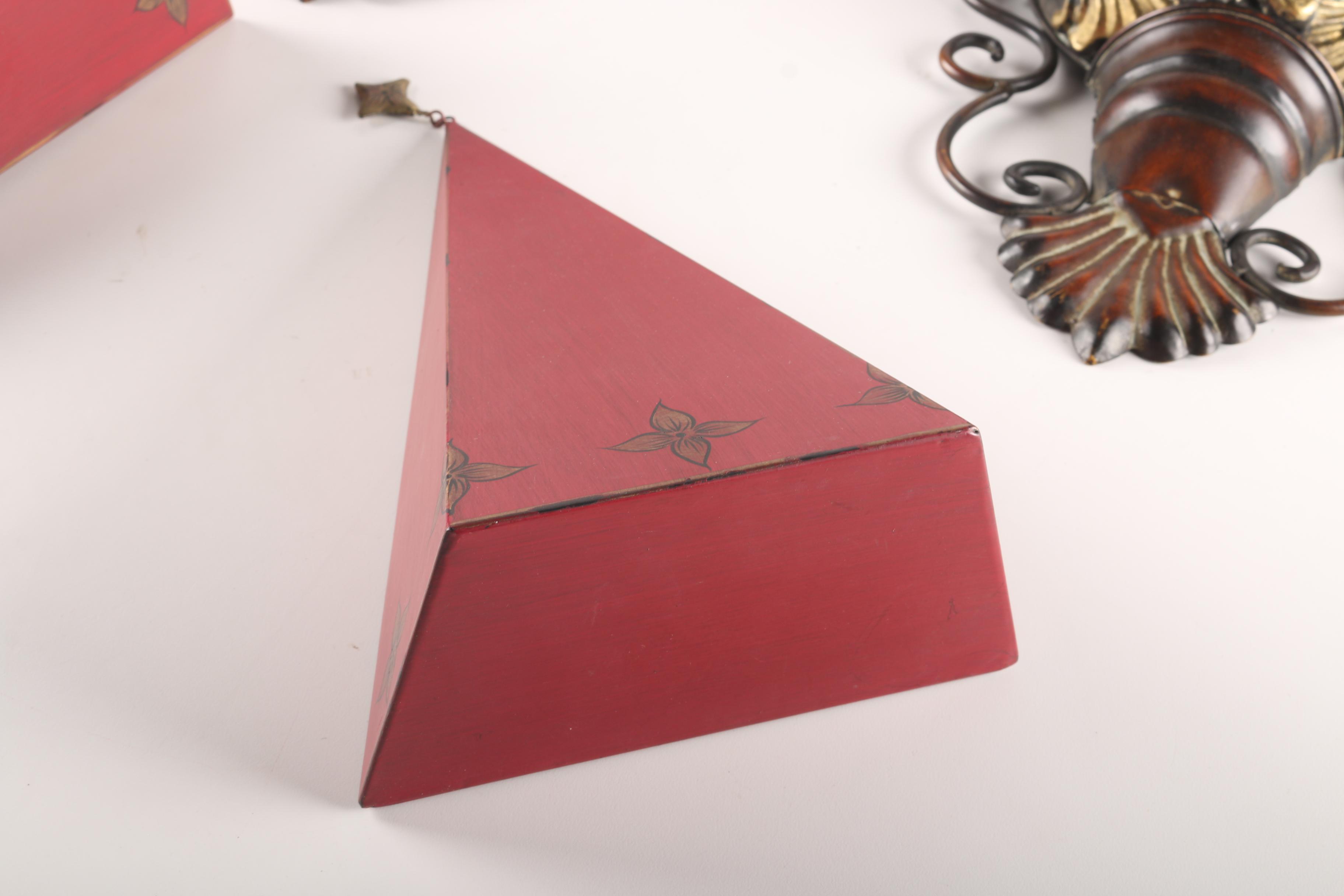 Two Pairs of Wall Sconces