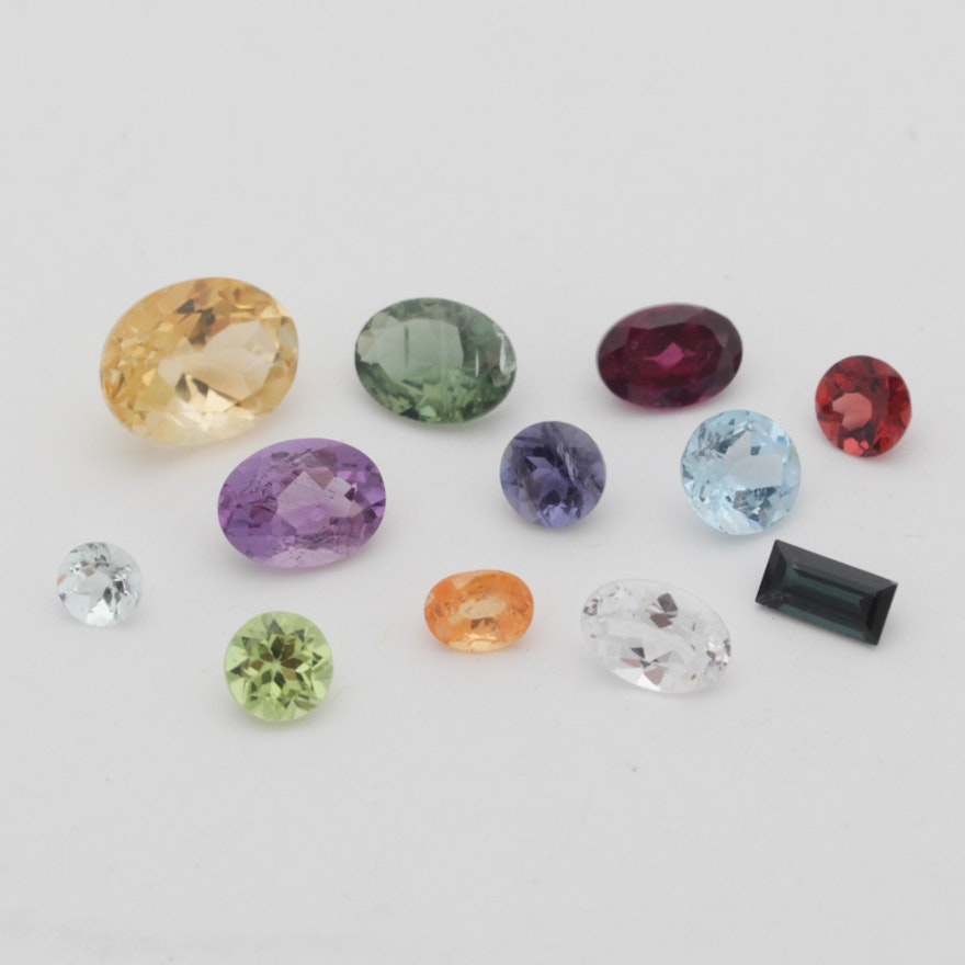 Mixed Loose Gemstone Assortment