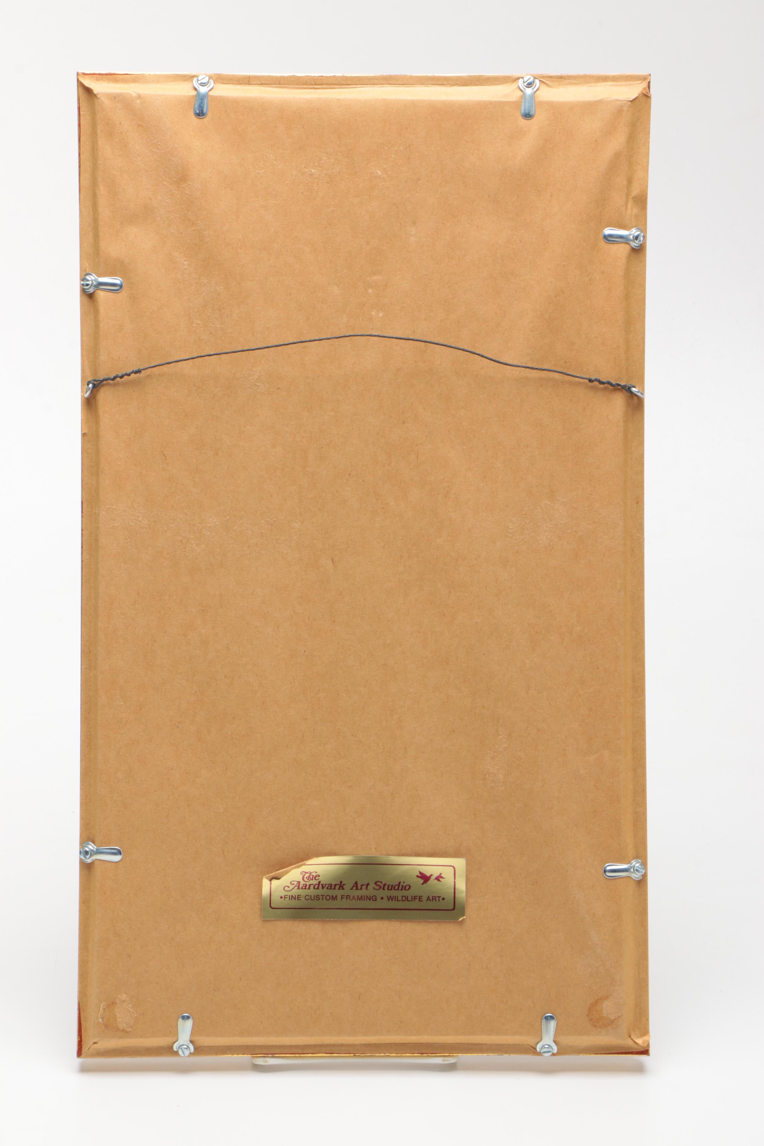 Vintage Chinese Embroideries on Silk With Floral Motifs