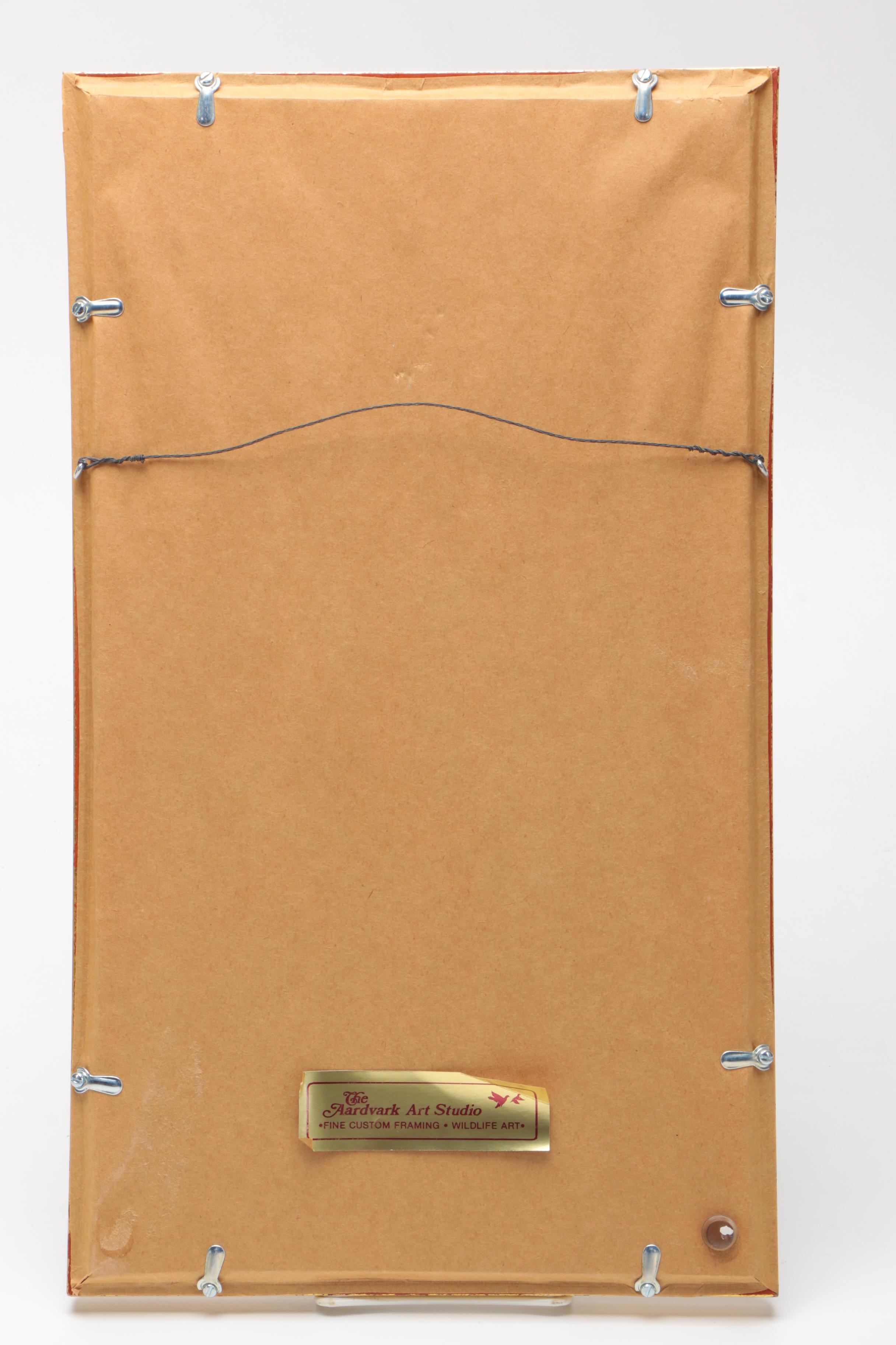 Vintage Chinese Embroideries on Silk With Floral Motifs