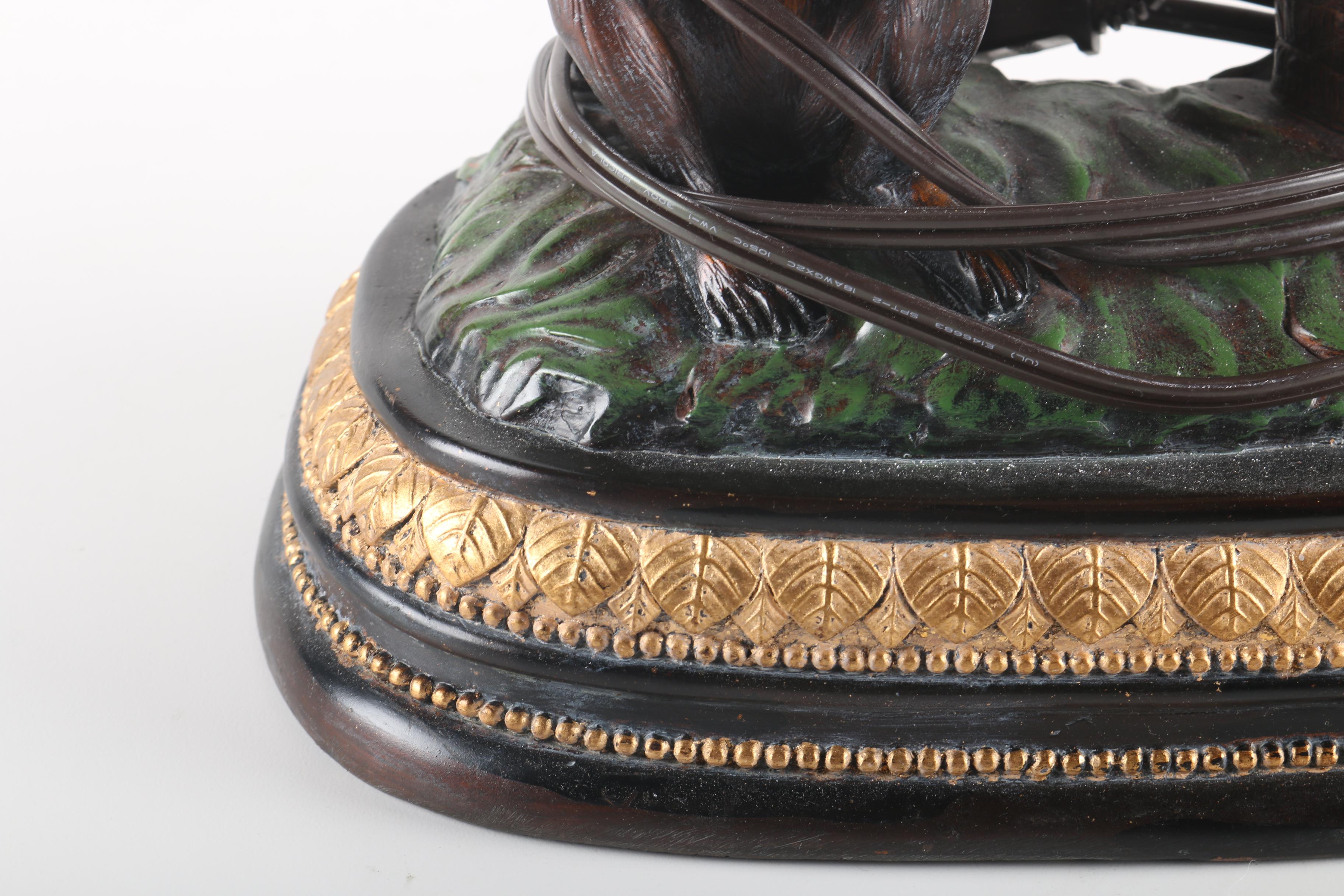 Three Wise Monkeys Lamp