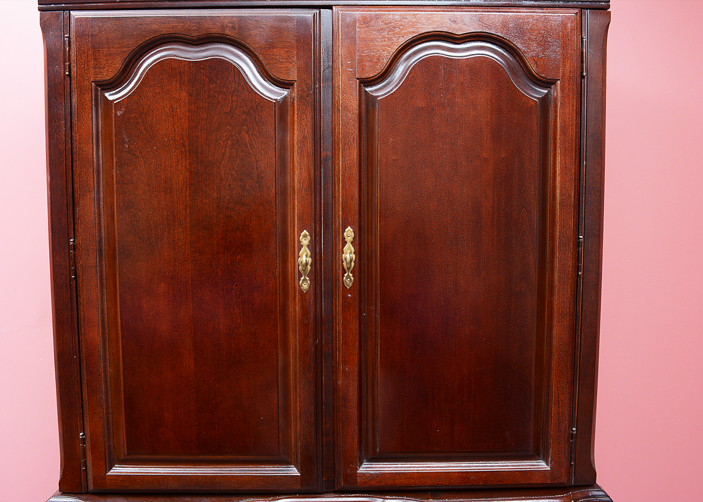 Queen Anne Style Cherry Armoire