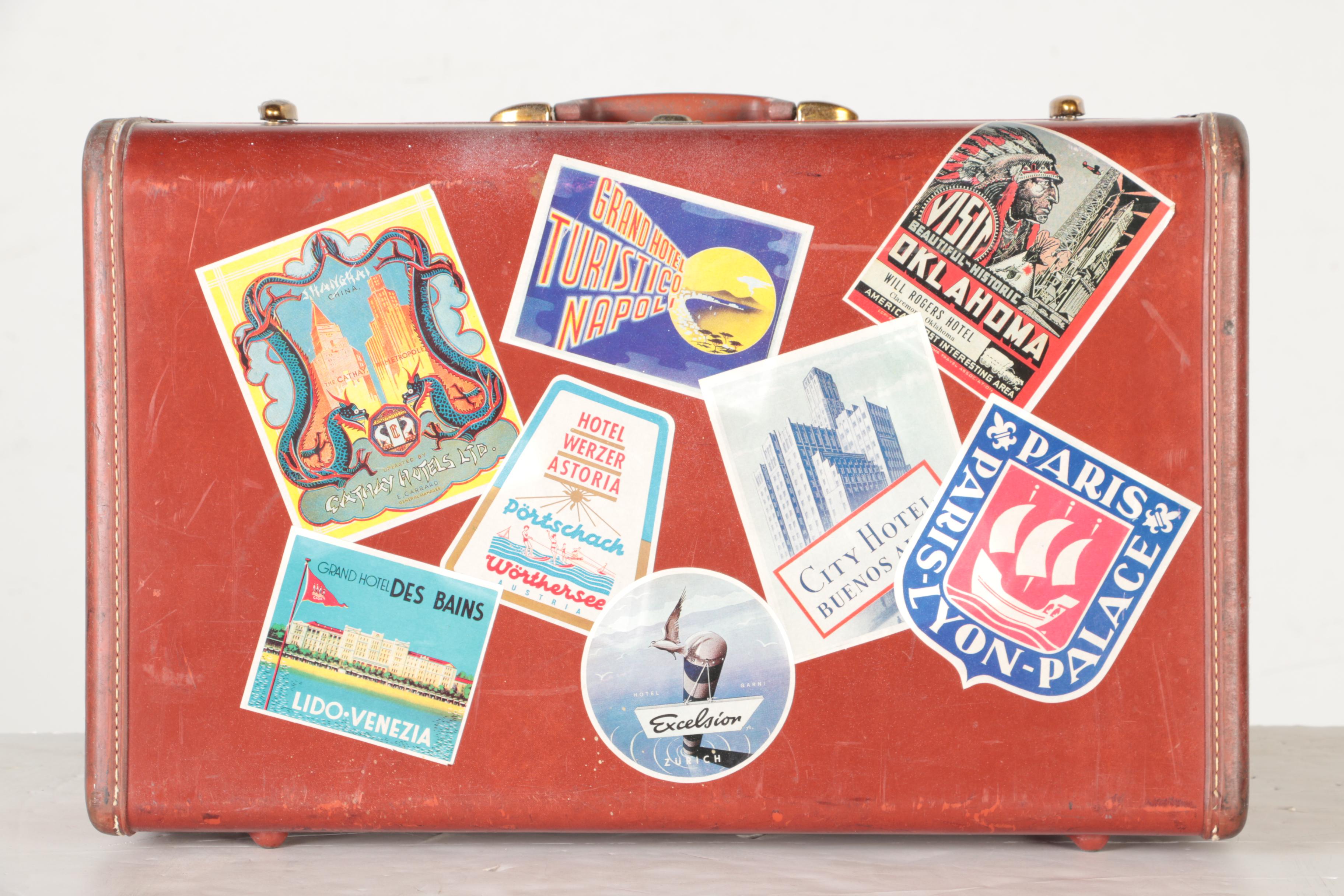 Vintage Hard Case Luggage