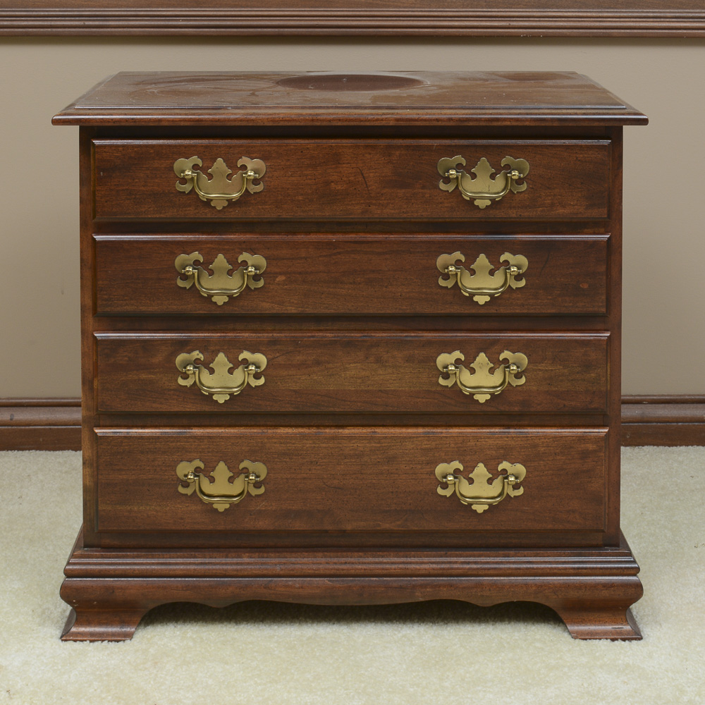 Chippendale Style Cherry Diminutive Chest of Drawers