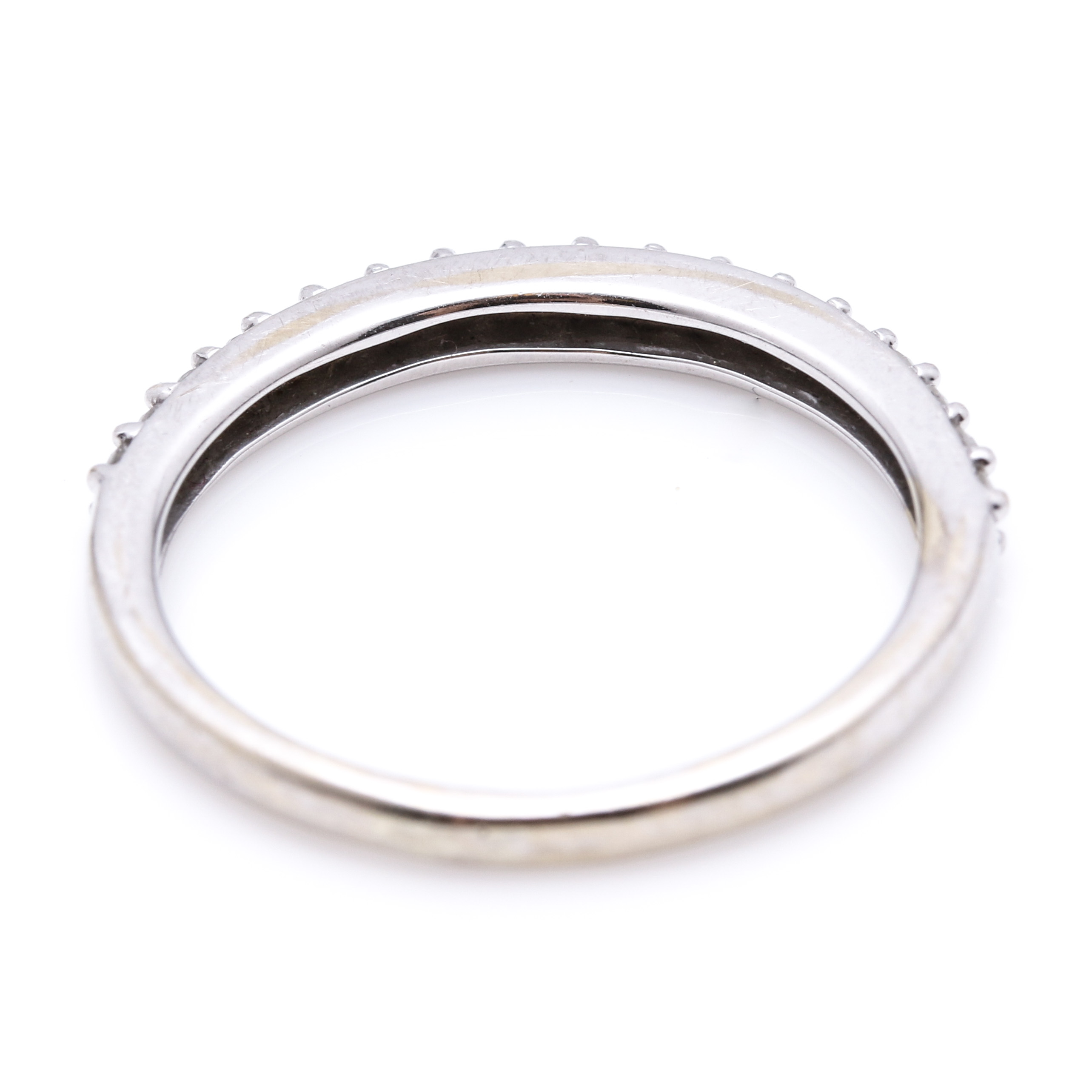 14K White Gold and Diamond Demi Parure