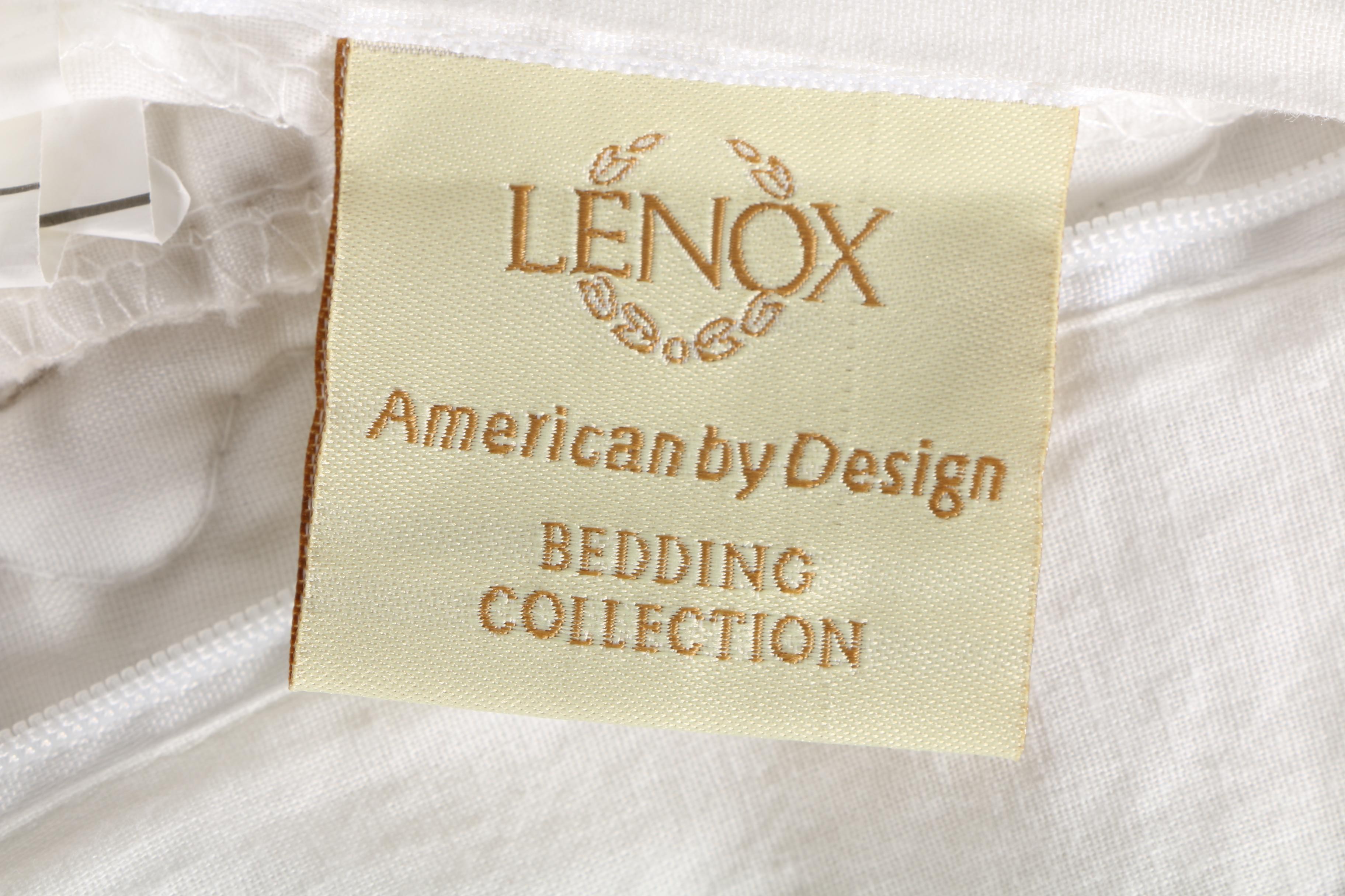 Lenox "Opal Innocence" Quilted Bed Set