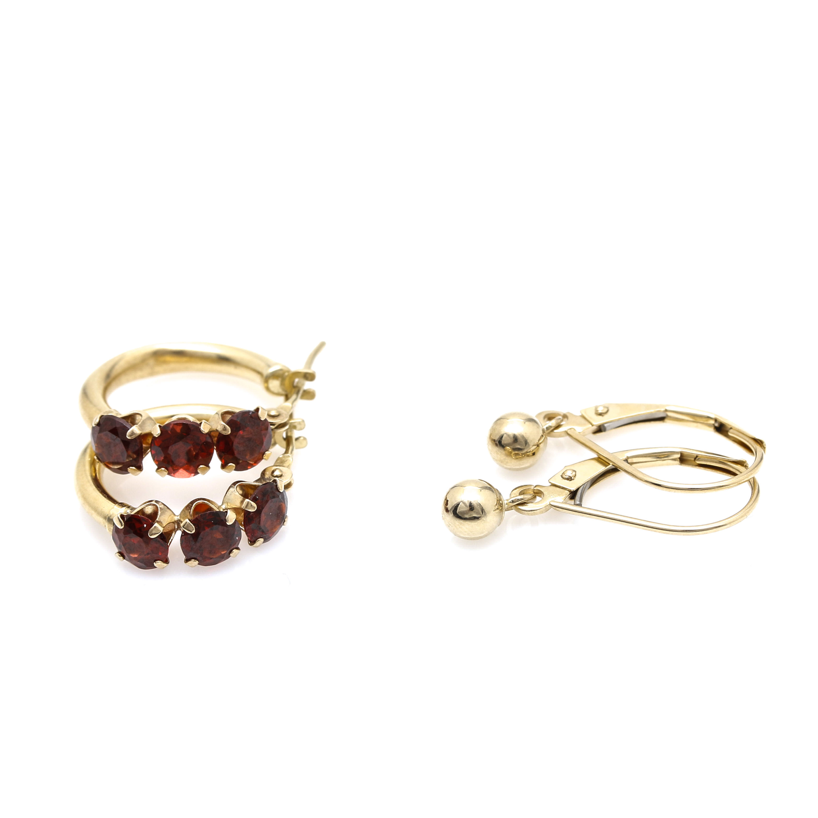 14K Yellow Gold Earring Assortment