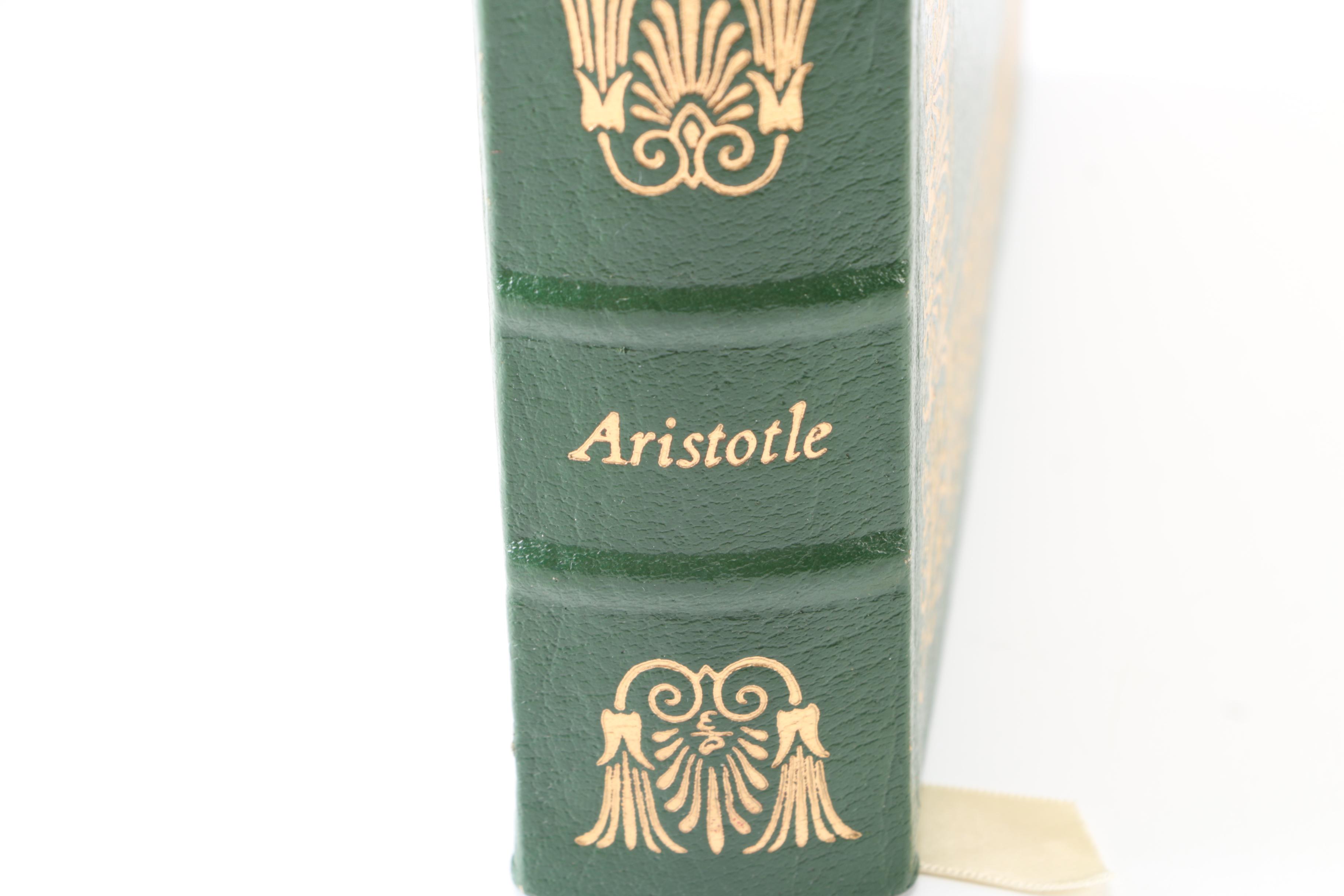 Leather Bound Collector's Edition Books by Aristotle