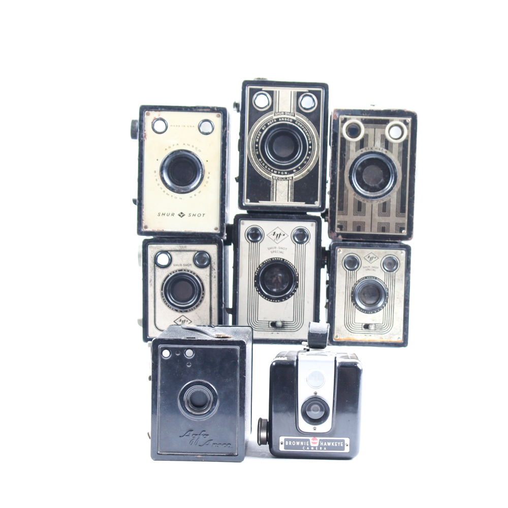 Agfa Ansco and Eastman Kodak Camera Collection