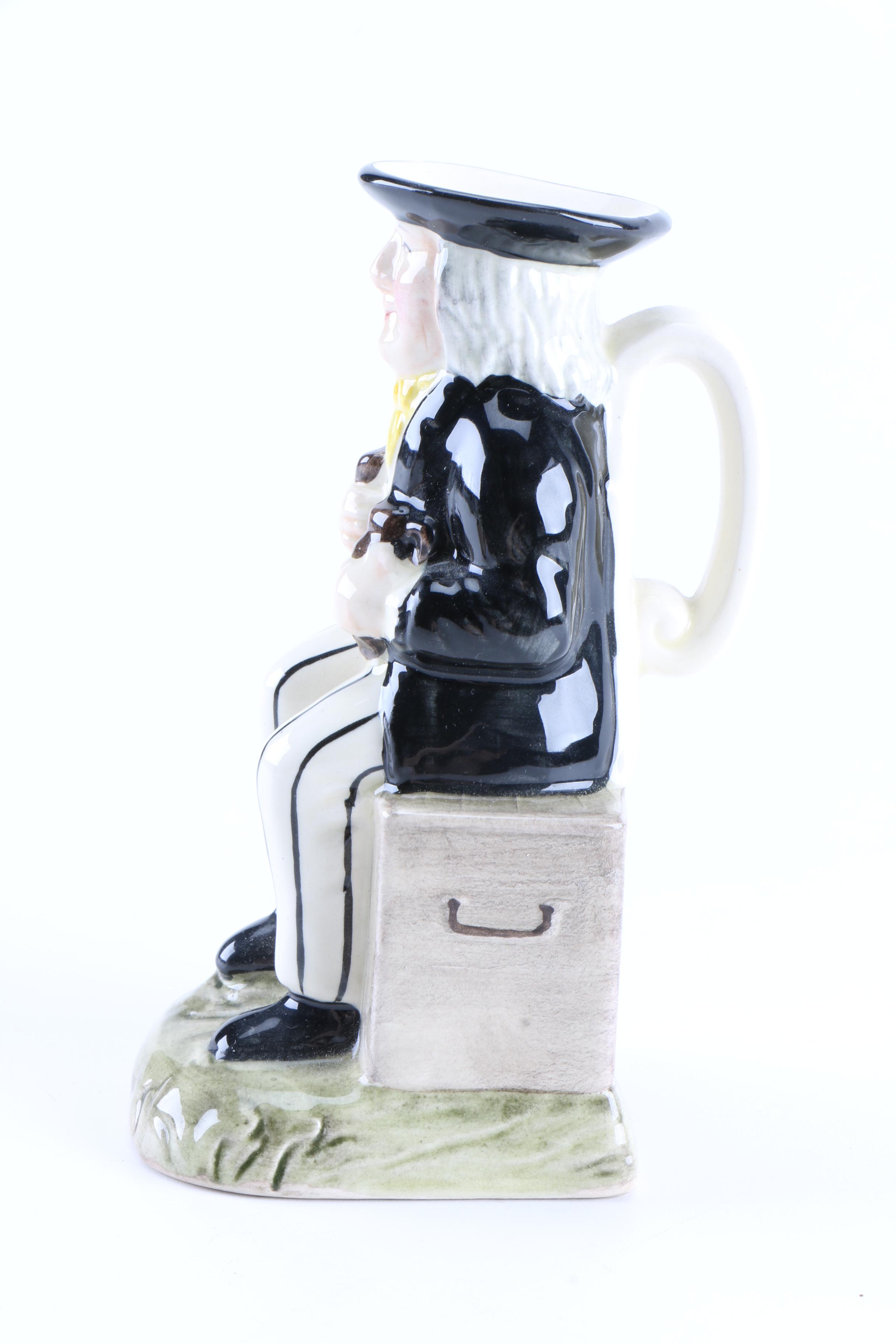 Royal Doulton and Wood Toby style Mugs and Jugs