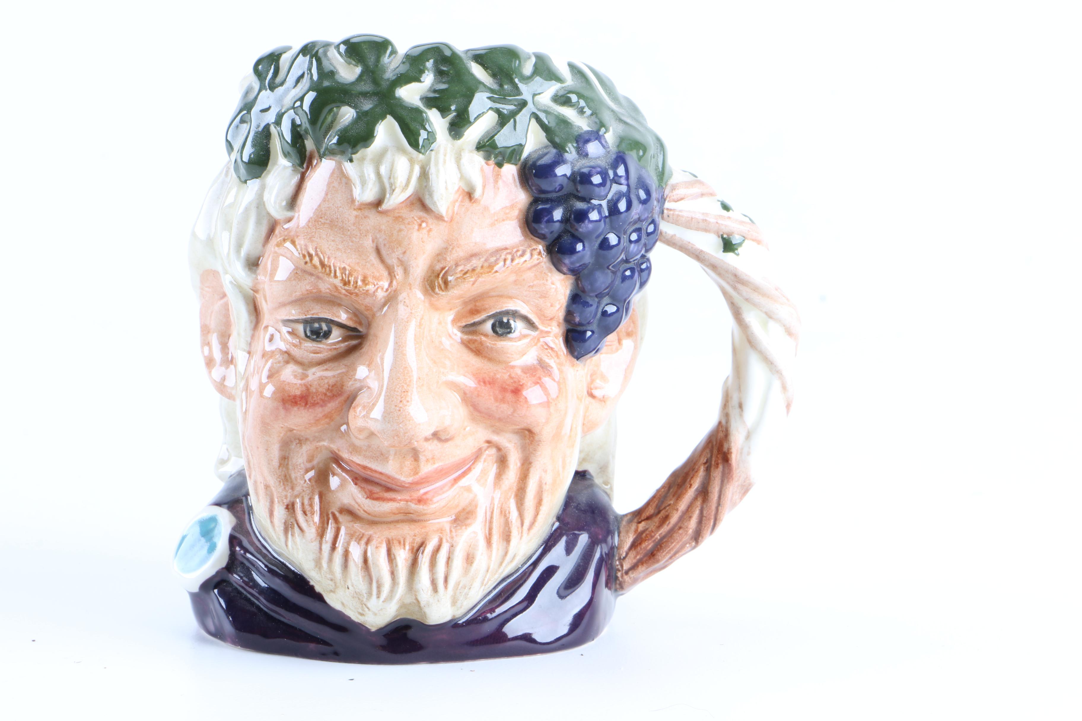 Royal Doulton and Wood Toby style Mugs and Jugs