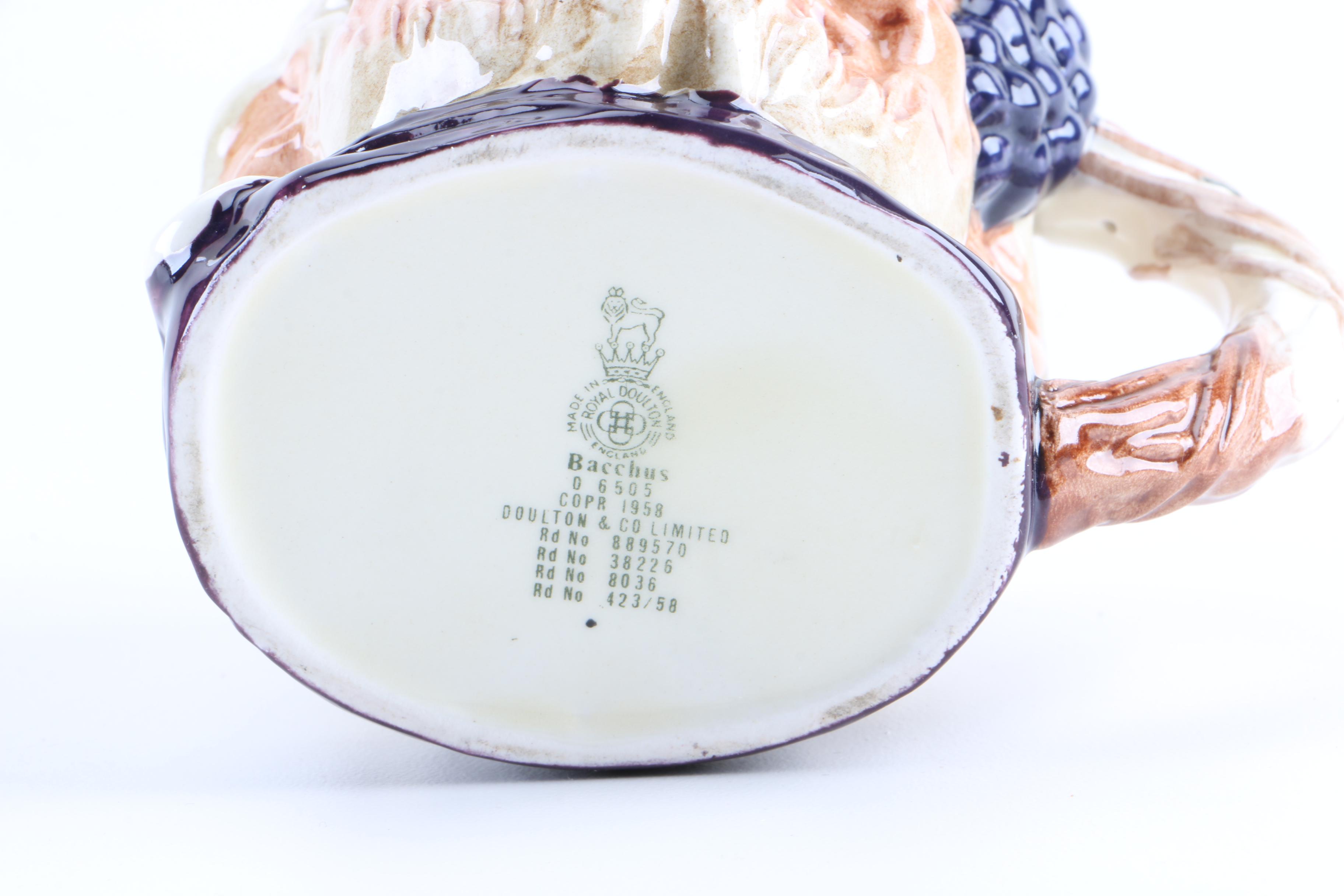 Royal Doulton and Wood Toby style Mugs and Jugs