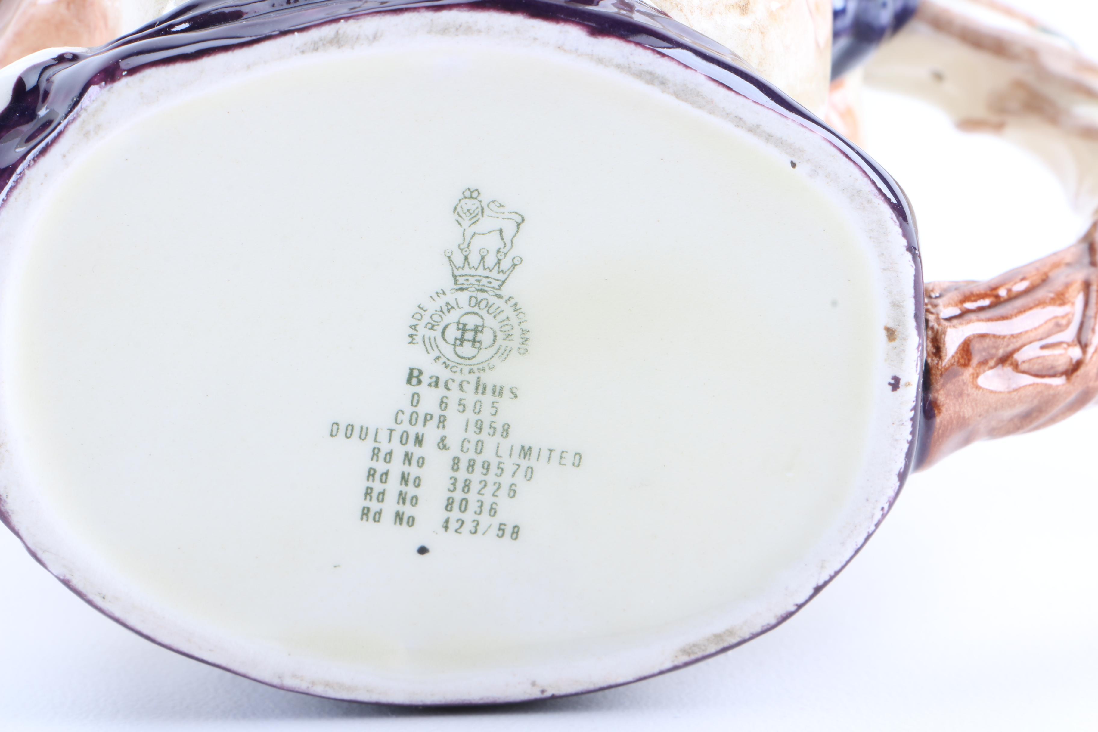 Royal Doulton and Wood Toby style Mugs and Jugs