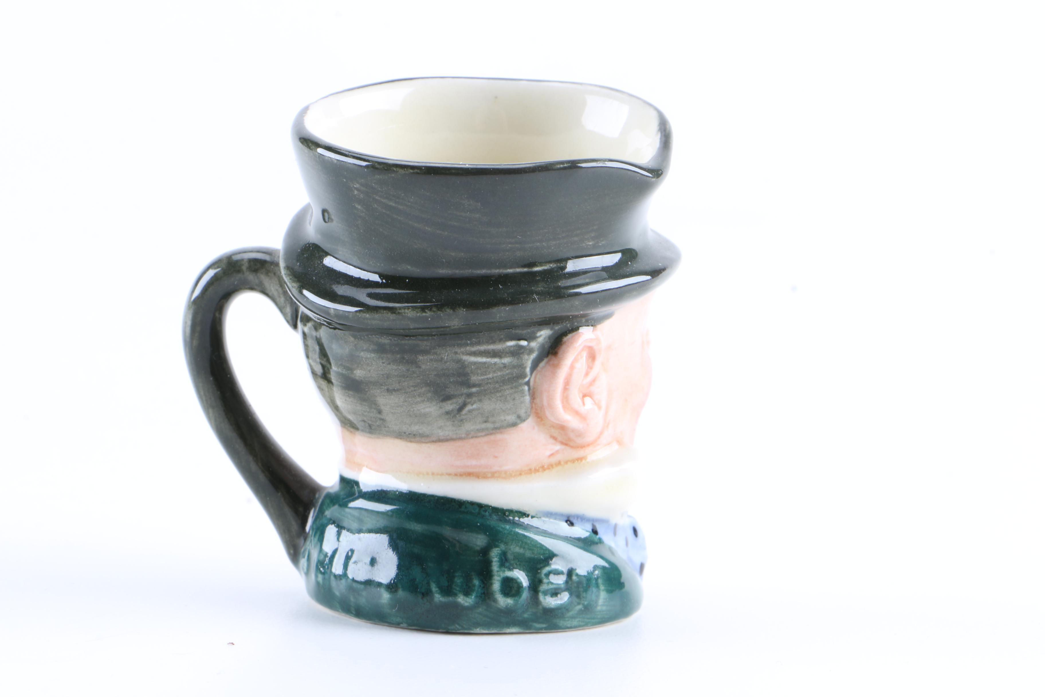 Royal Doulton and Wood Toby style Mugs and Jugs