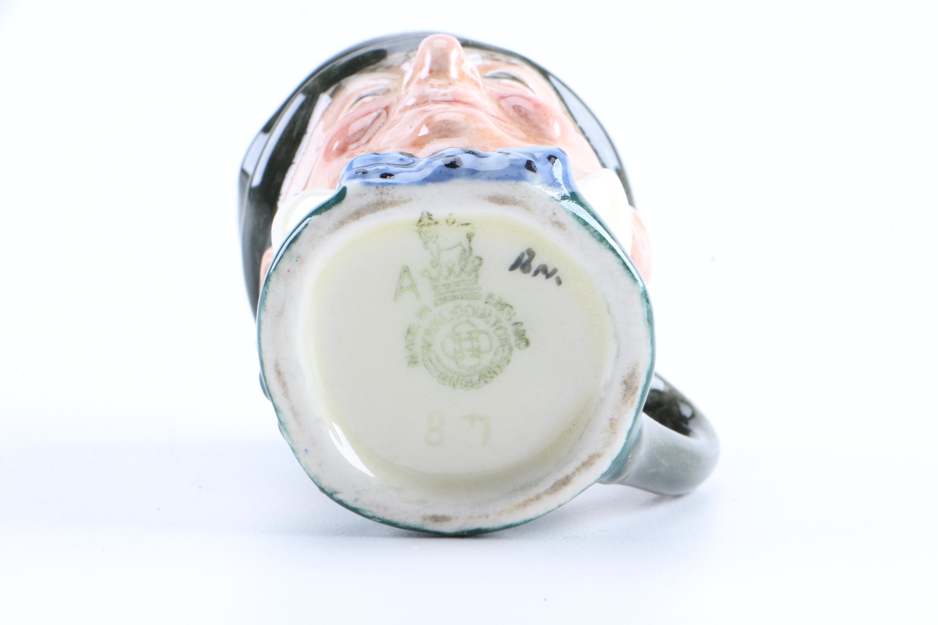 Royal Doulton and Wood Toby style Mugs and Jugs