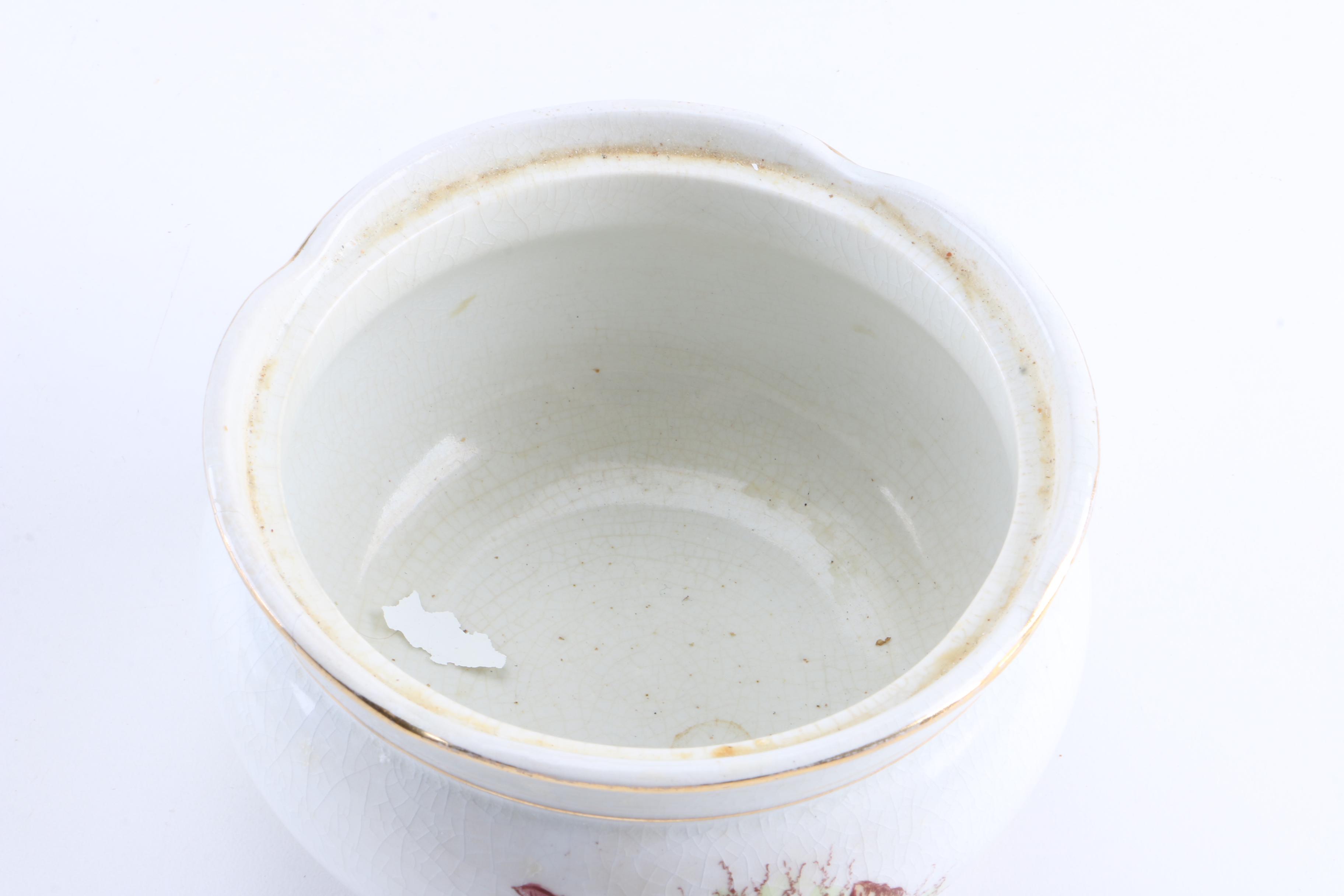 Royal Ironstone China Sugar Bowl and Creamer