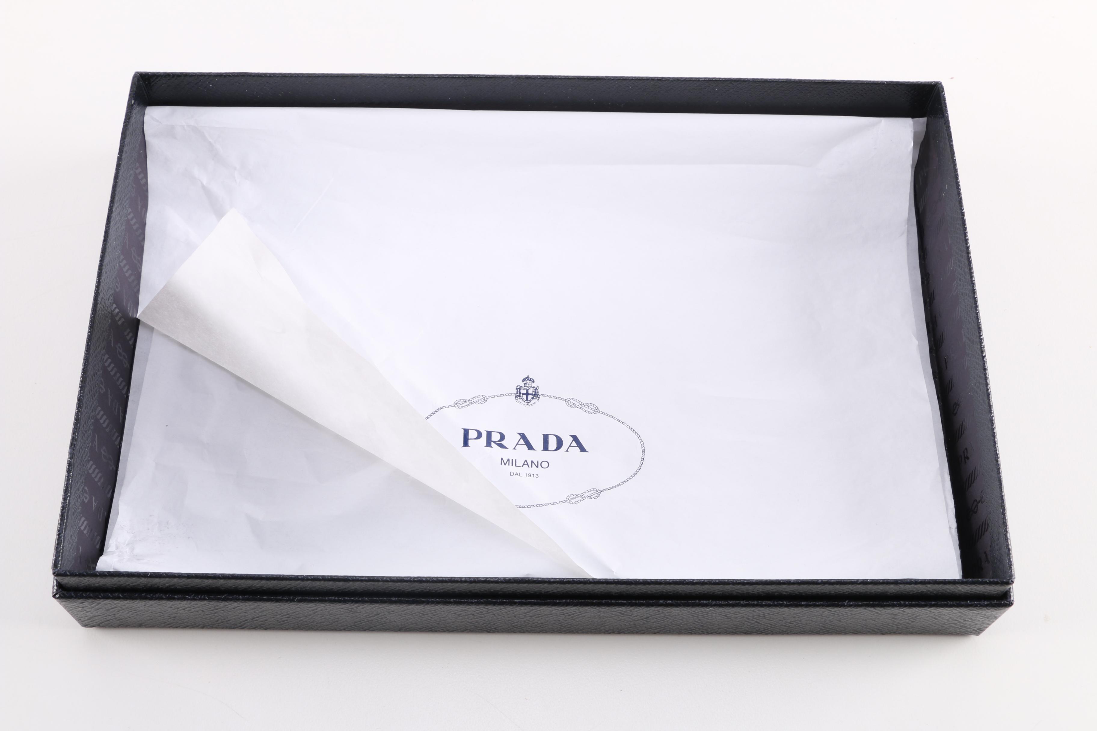 Collection of Black Prada Boxes