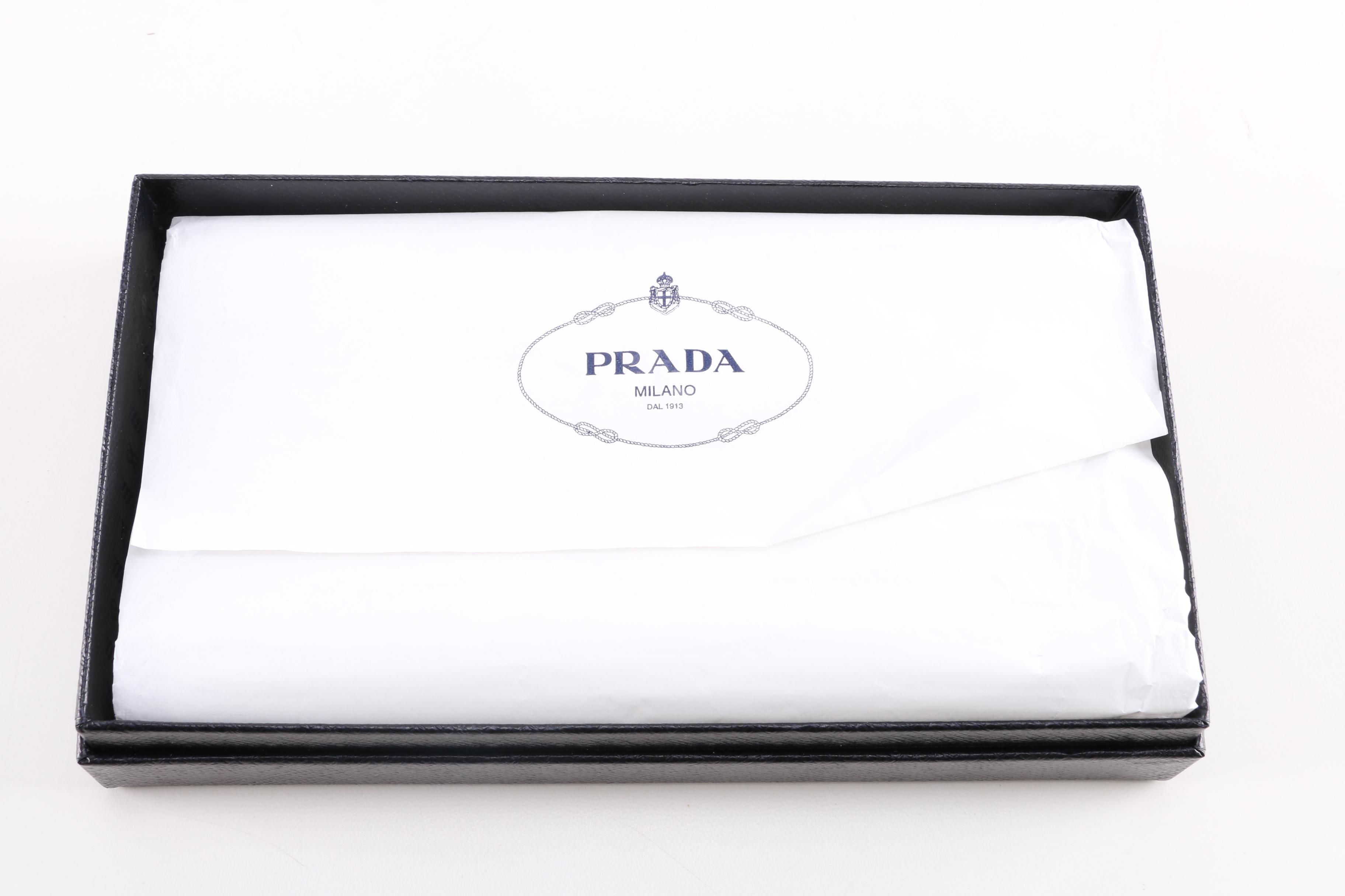 Collection of Black Prada Boxes