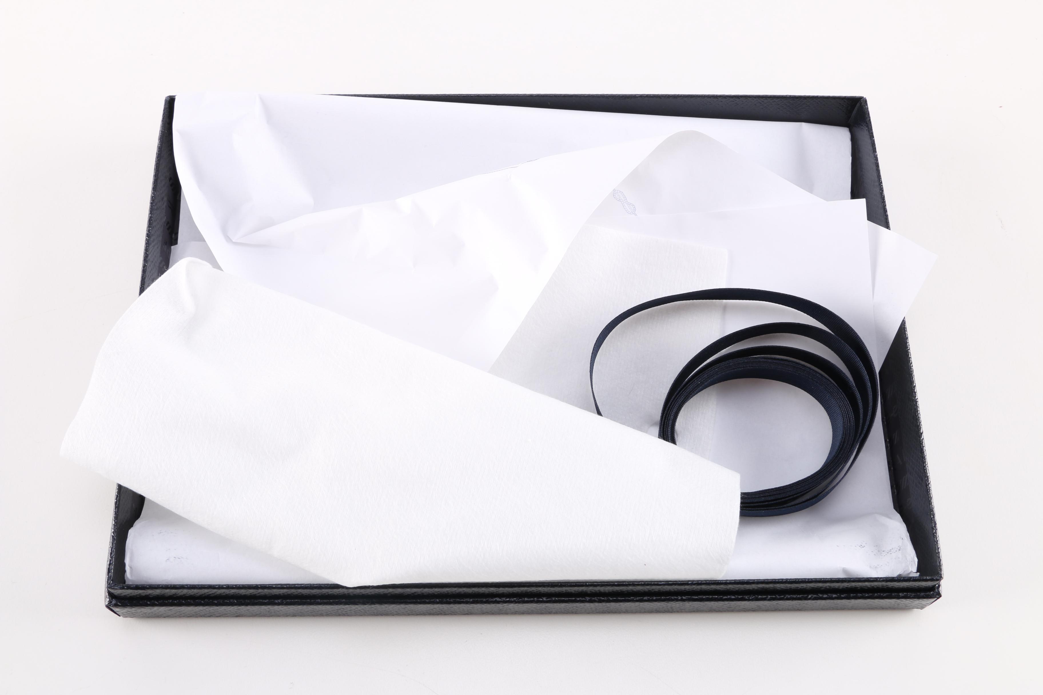 Collection of Black Prada Boxes