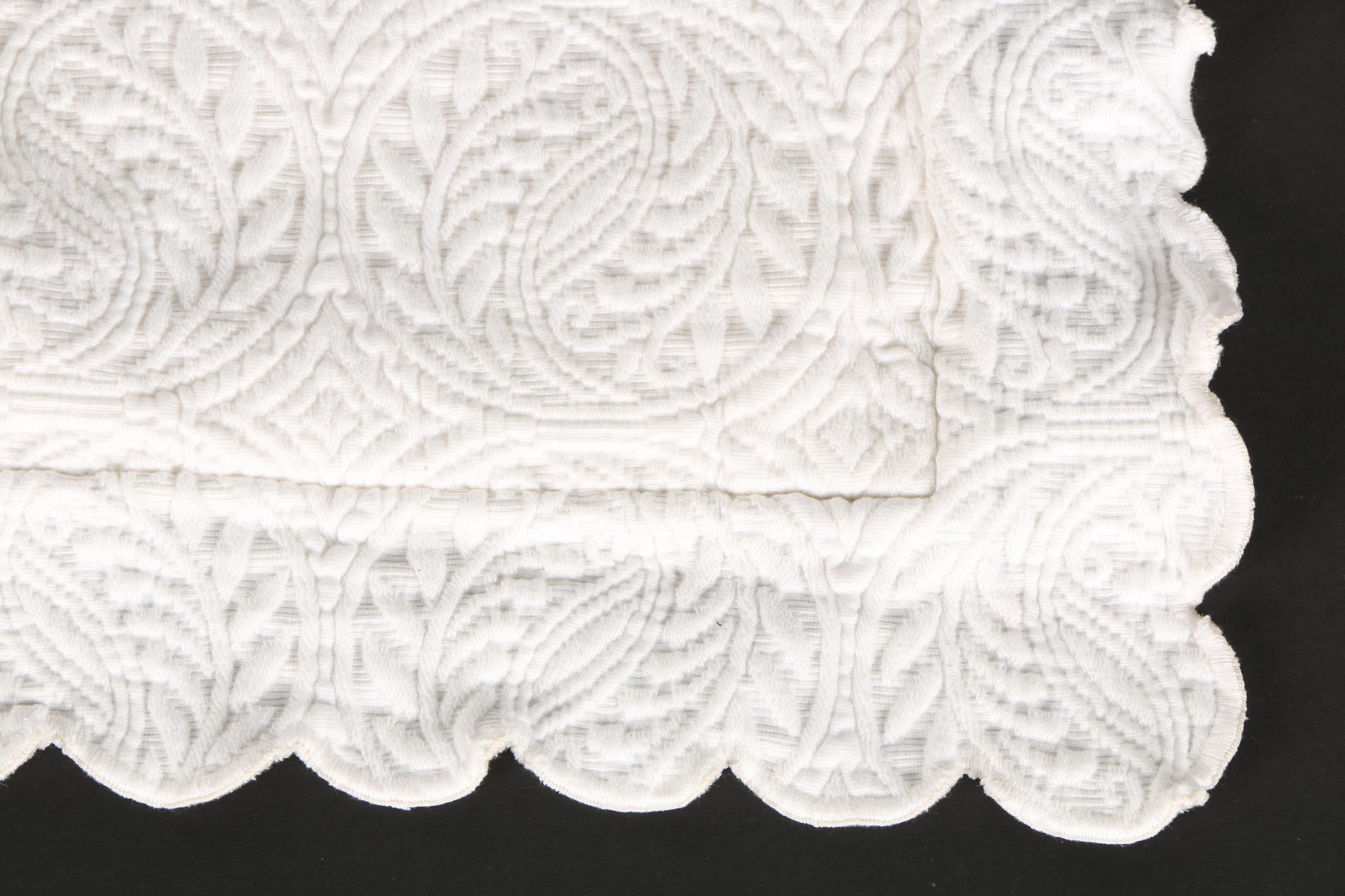 Peacock Alley Cotton Coverlet and Shams