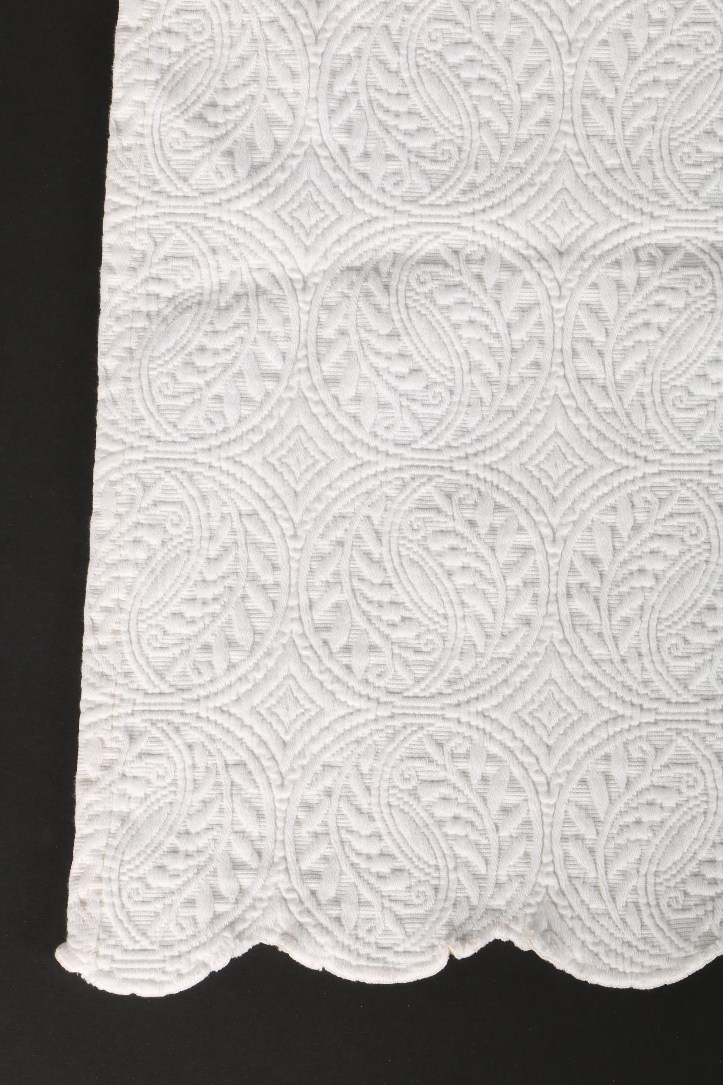 Peacock Alley Cotton Coverlet and Shams